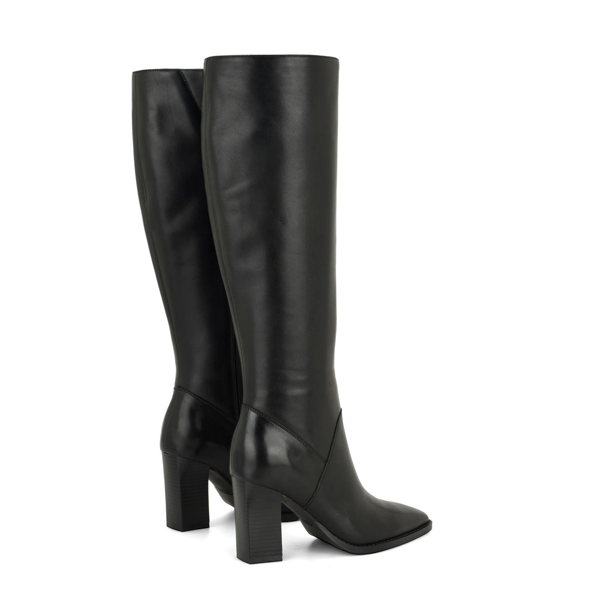 Zetta Leather Knee High Boots