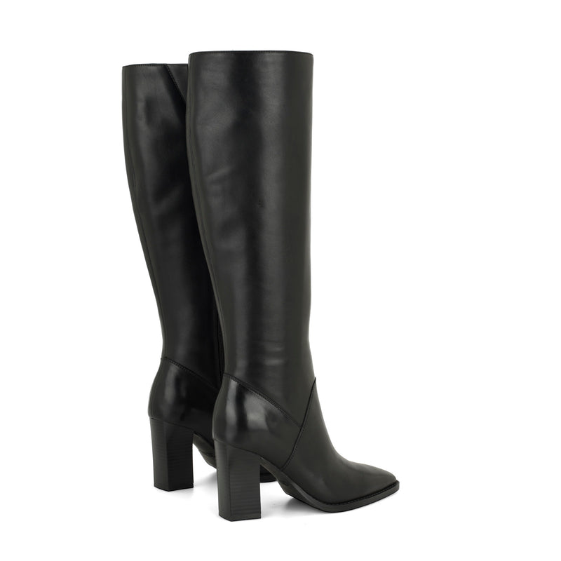Zetta Leather Knee High Boots