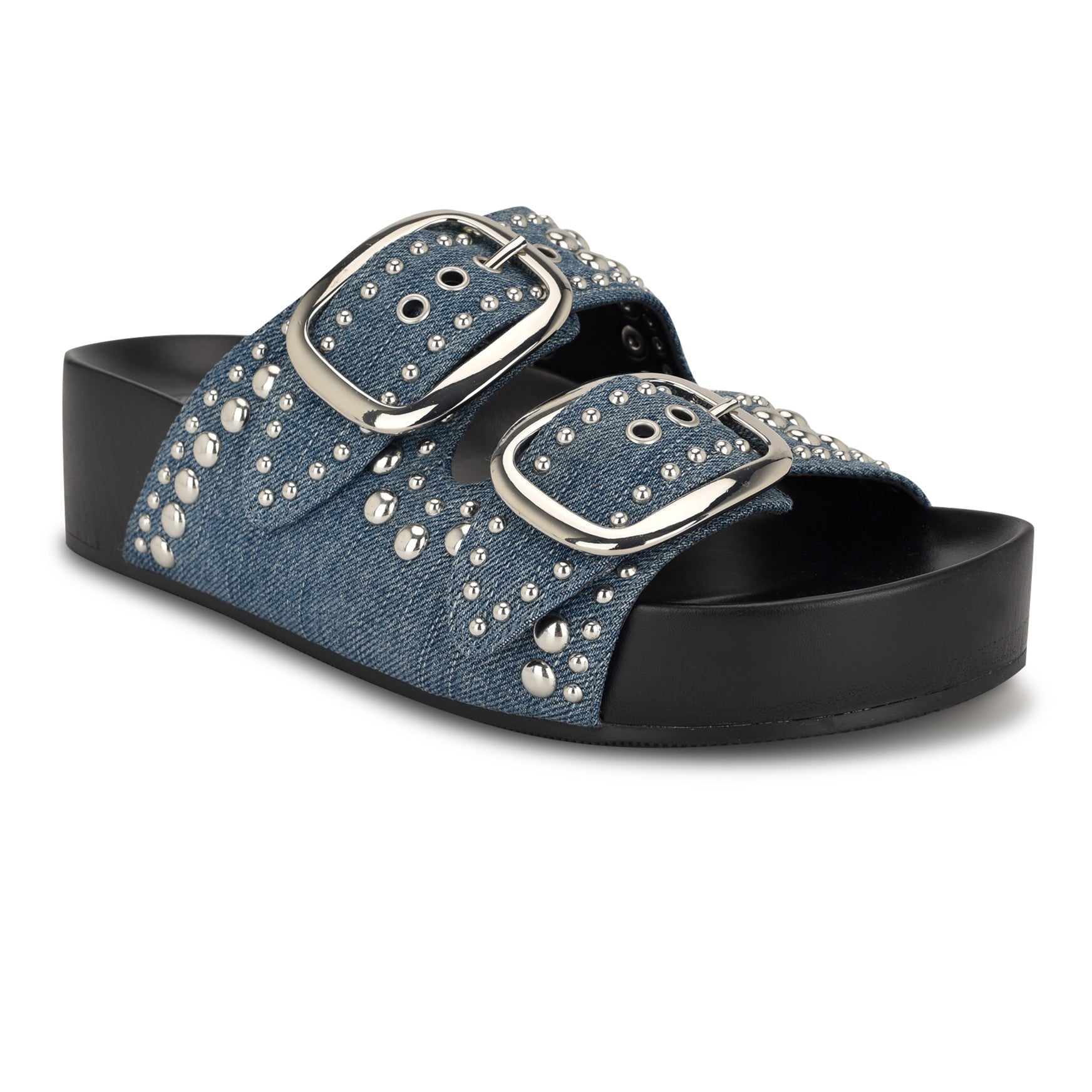 Flinne Studded Footbed Sandals