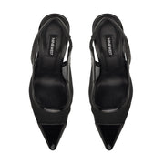 Jermain Mesh Slingback Pumps