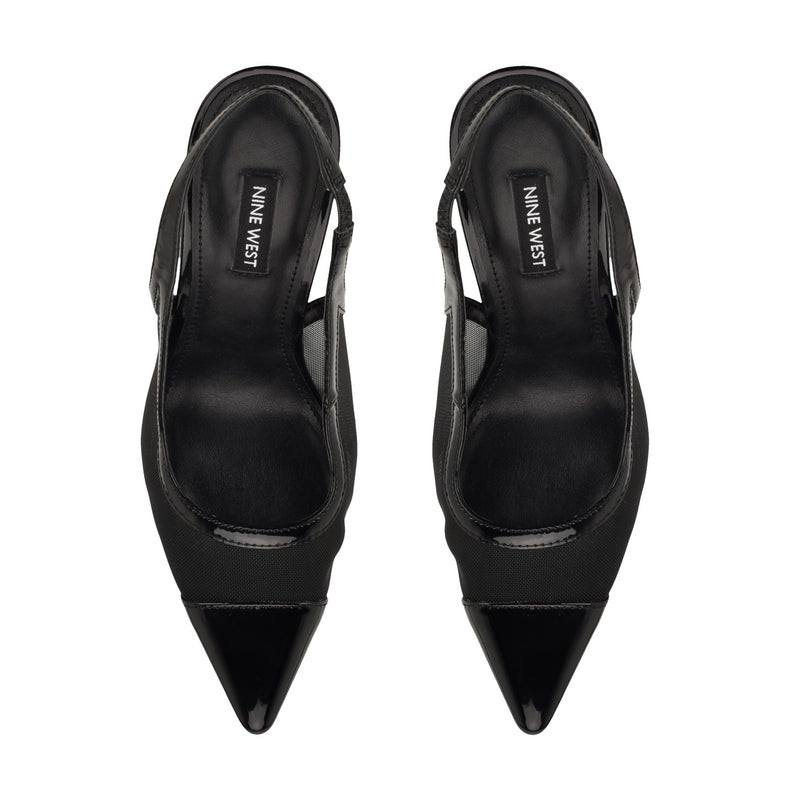 Jermain Mesh Slingback Pumps