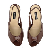 Pretta Peep Toe Slingback Pumps