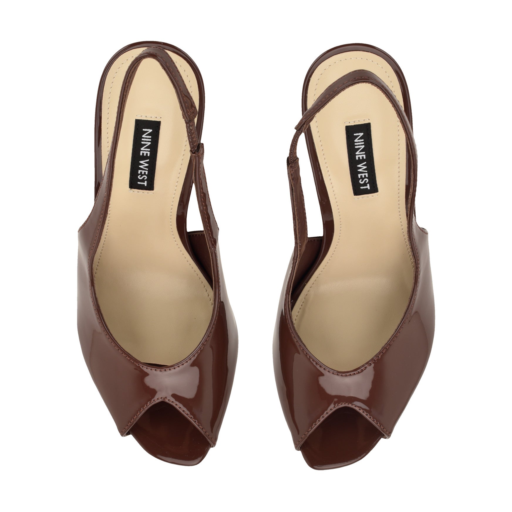 Pretta Peep Toe Slingback Pumps