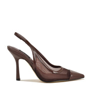 Jermain Mesh Slingback Pumps