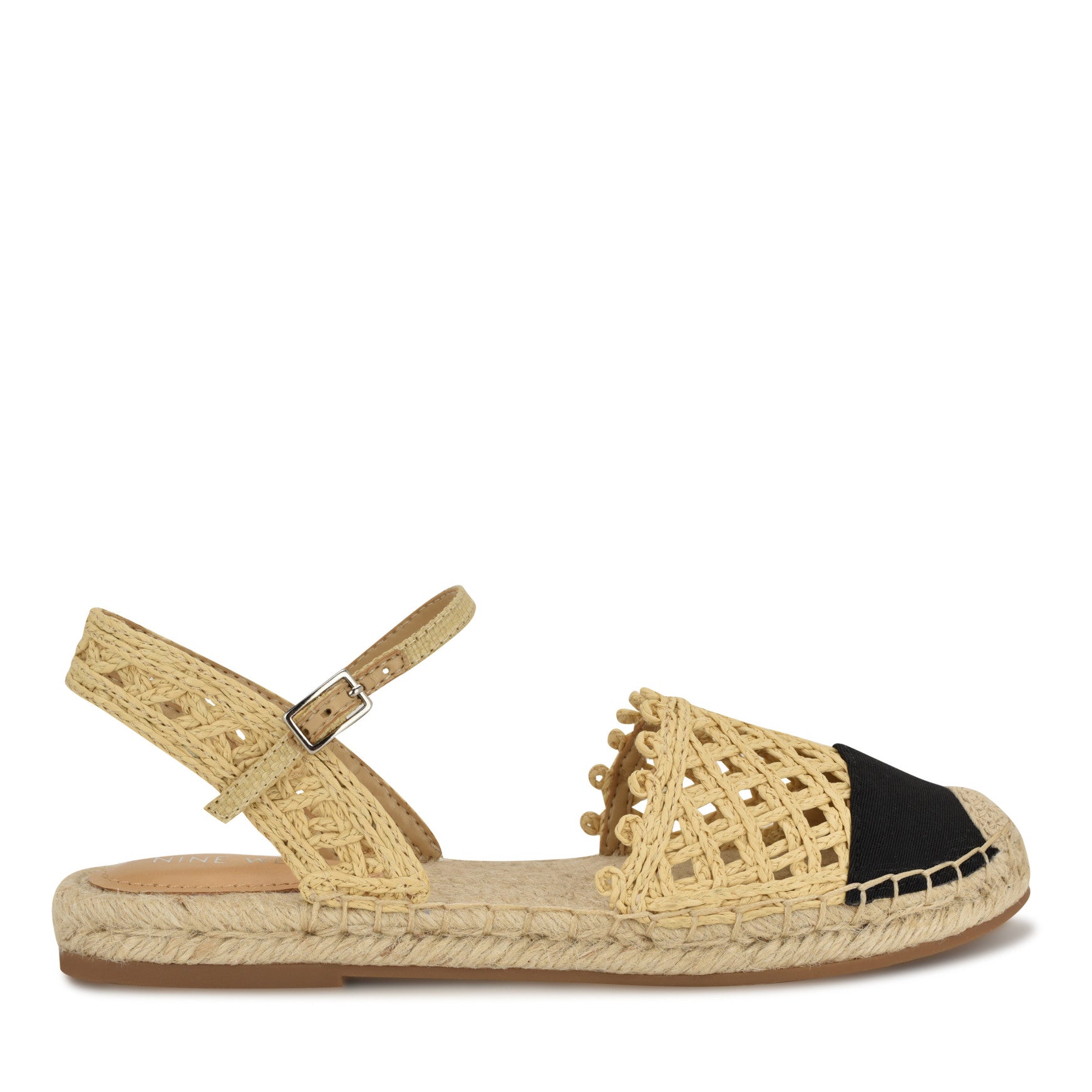 Darby Cap Toe Espadrille Flats