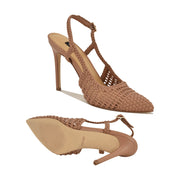 Fresky Woven Slingback Pumps