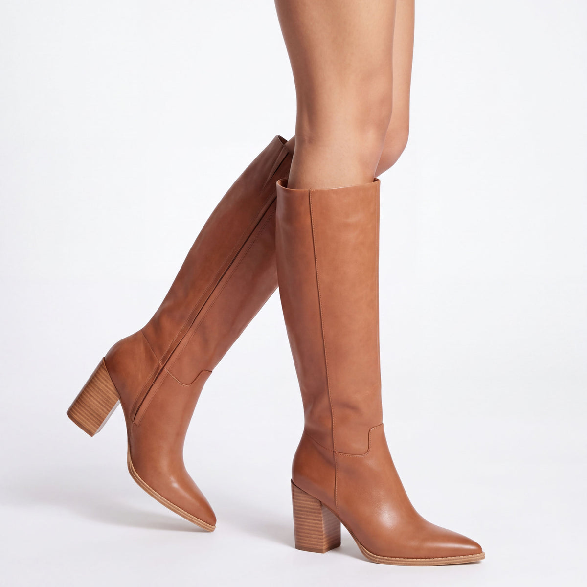 Brixe Heeled Leather Boots