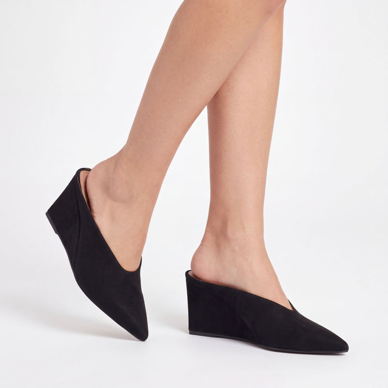 Lanah Wedge Mules