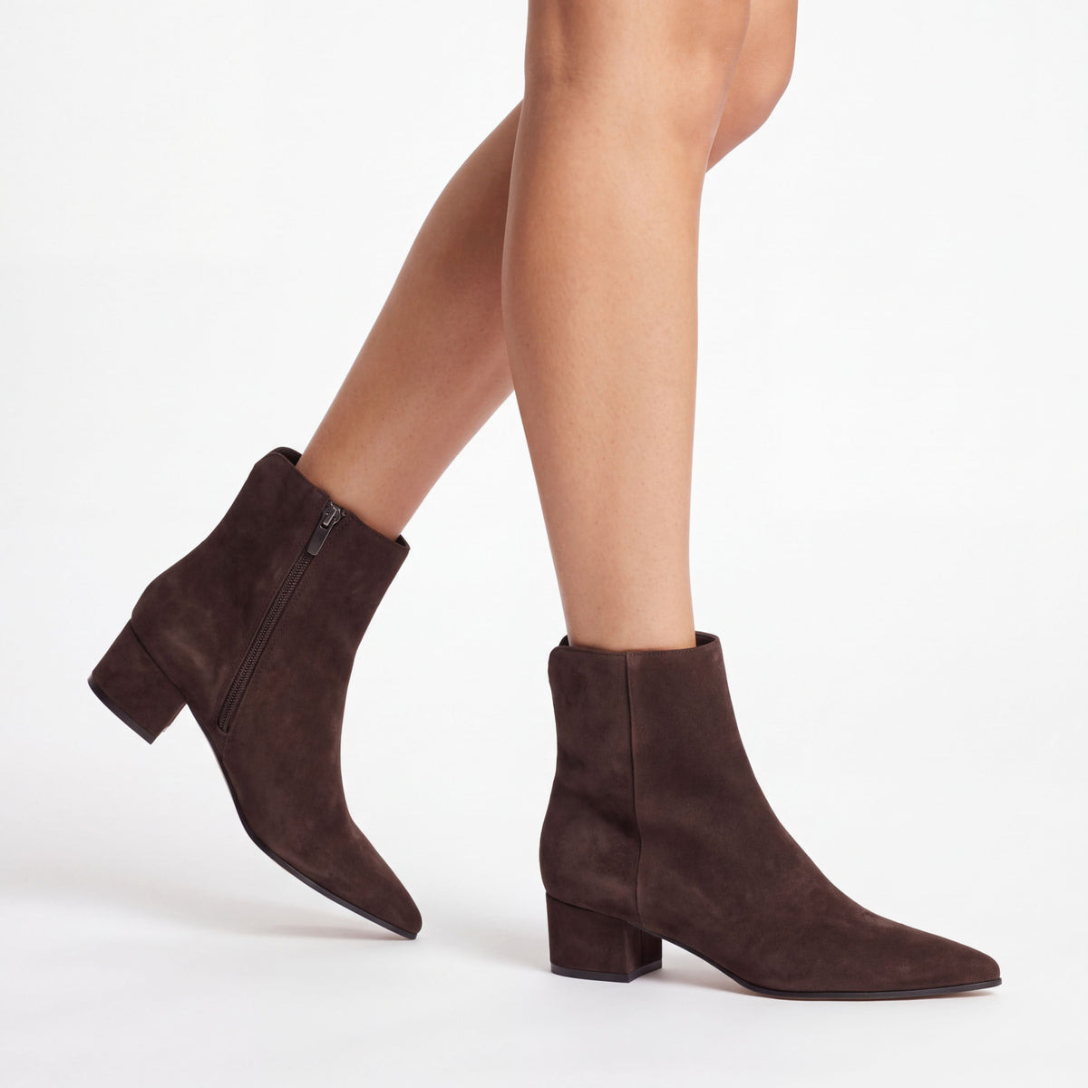 Maribu Ankle Leather Booties