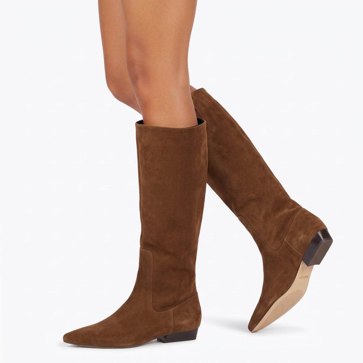 Morisa Leather Knee High Boots