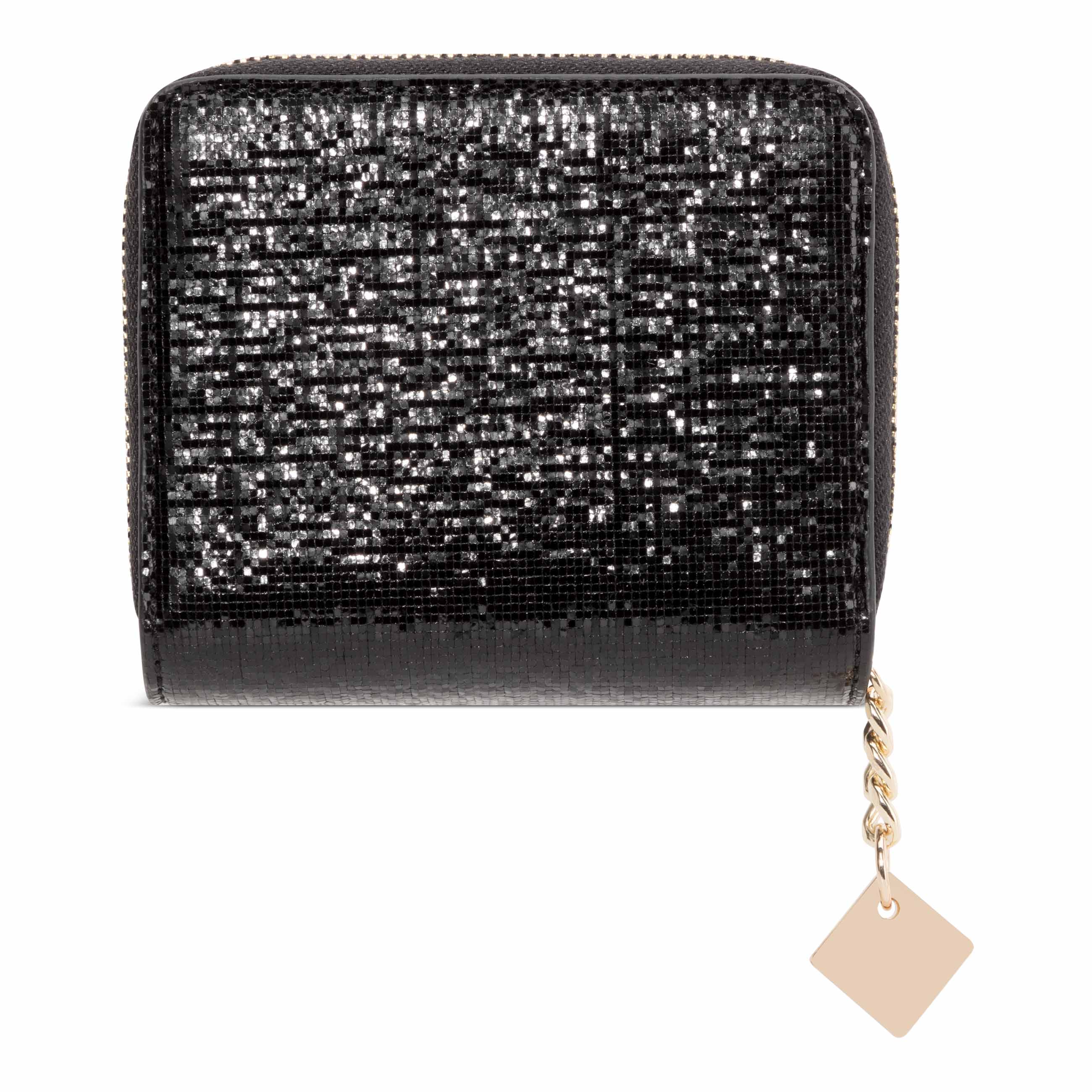 Kristina Zip Around Wallet With Adornment - Black | Nine West
