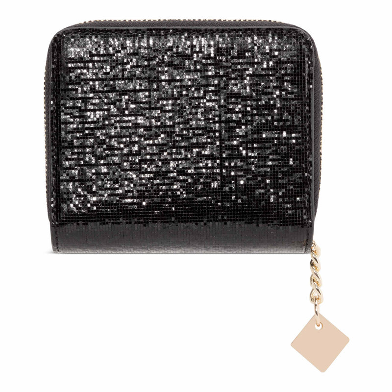 Kristina Zip Around Wallet with adornment