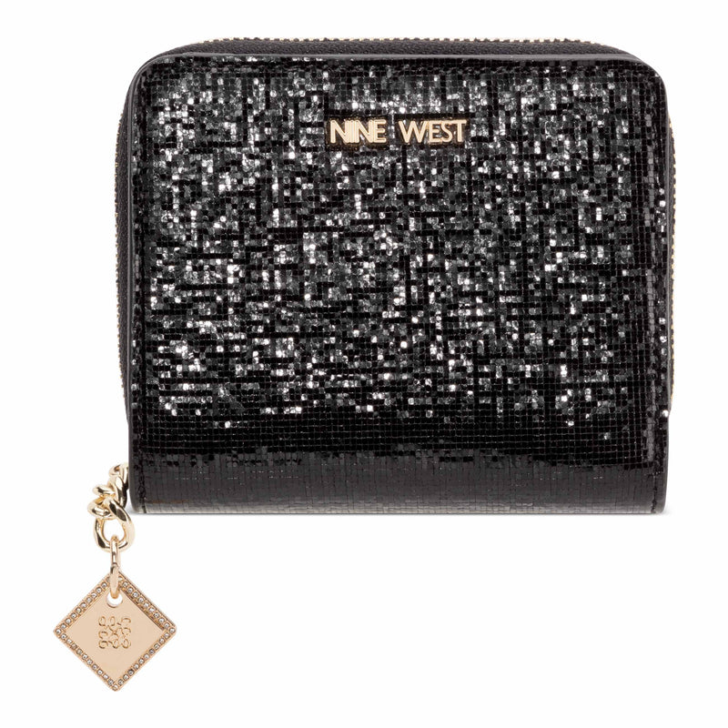 Kristina Zip Around Wallet with adornment
