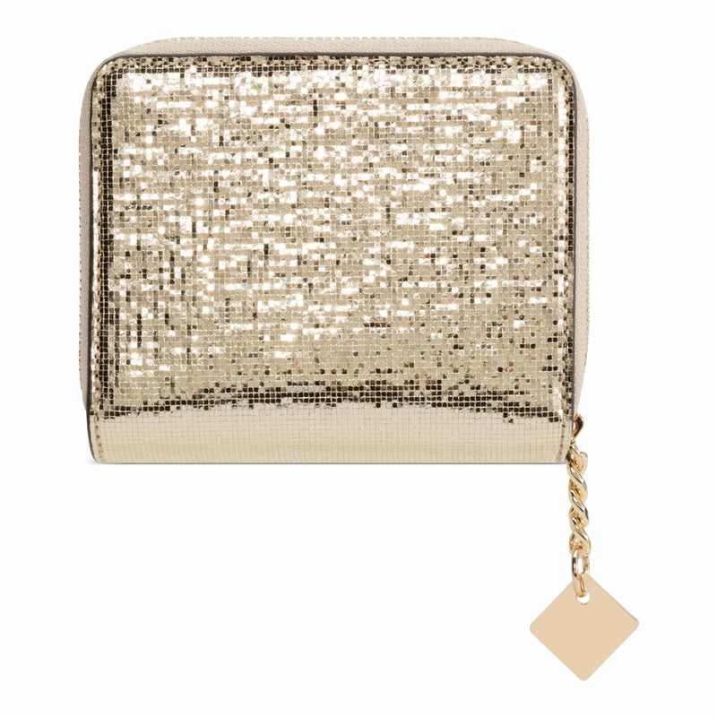Kristina Zip Around Wallet with adornment