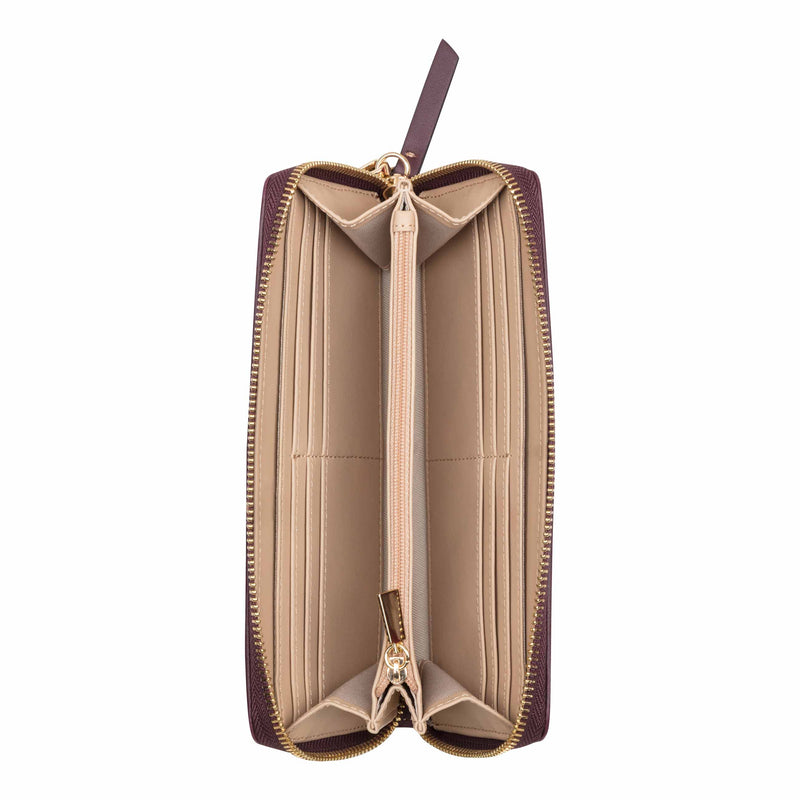 Cobel Zip Around Wallet with Wristlet