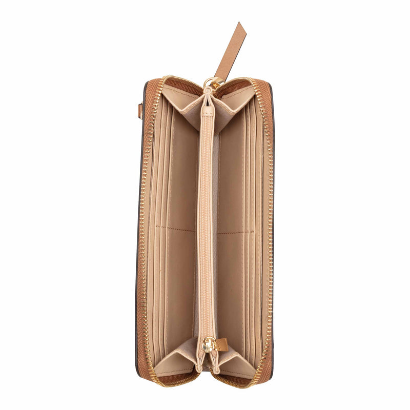 Luela Zip Around With Wristlet