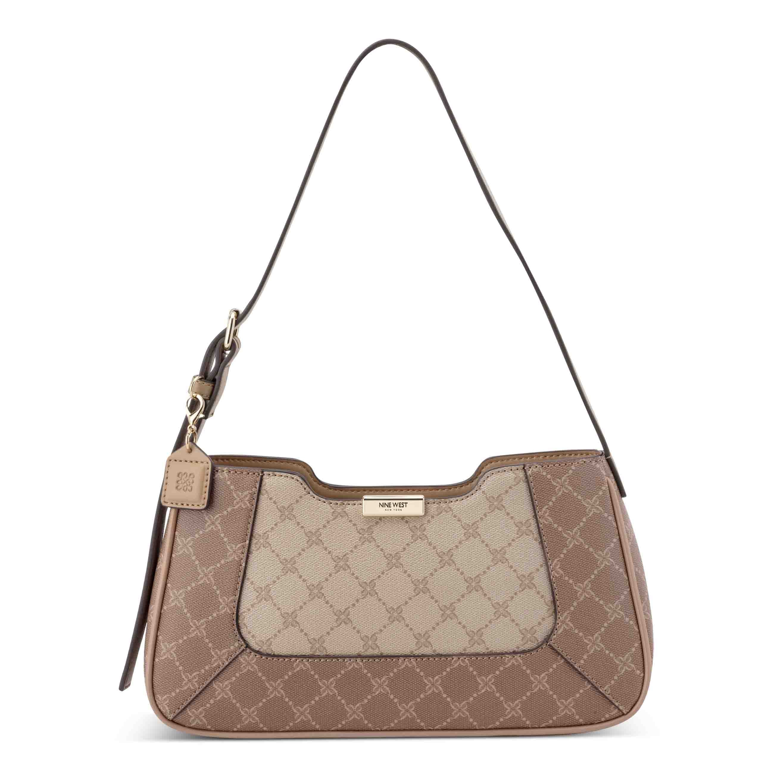 Marly Shoulder Bag - Sienna New Khaki Logo | Nine West