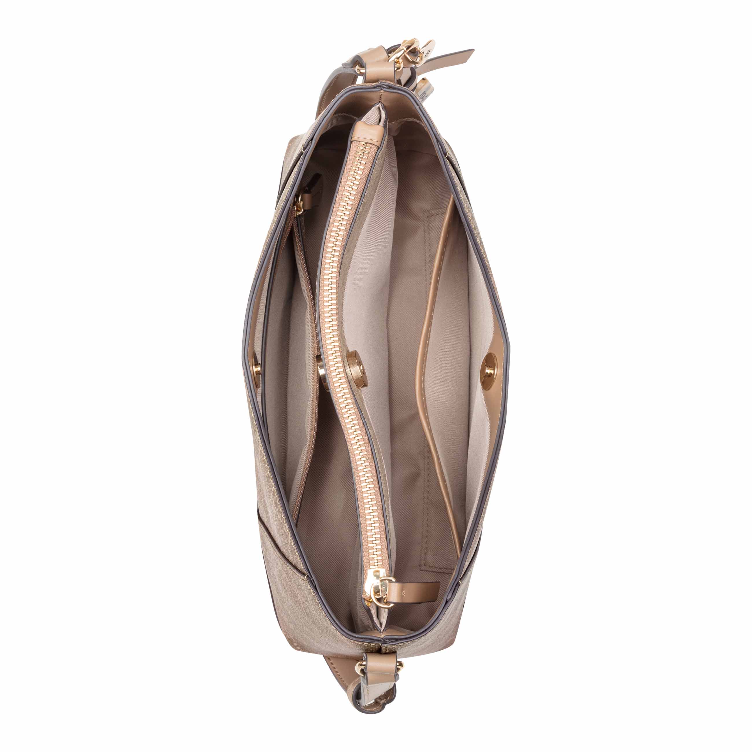 Zoey Crossbody - Sienna New Khaki Logo | Nine West