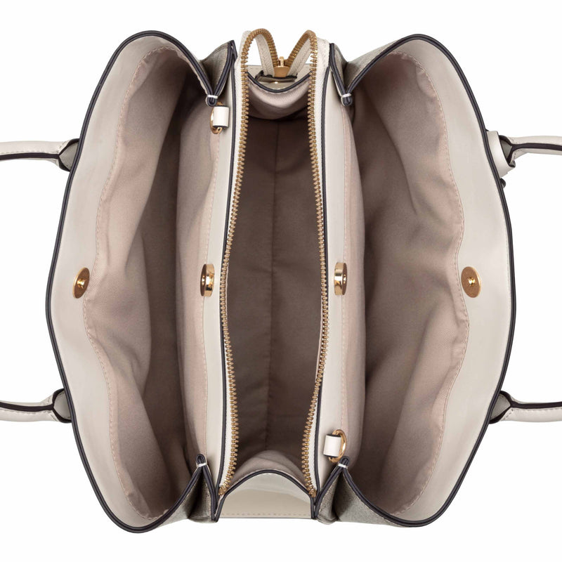 Kyrie Triple Compartment Satchel