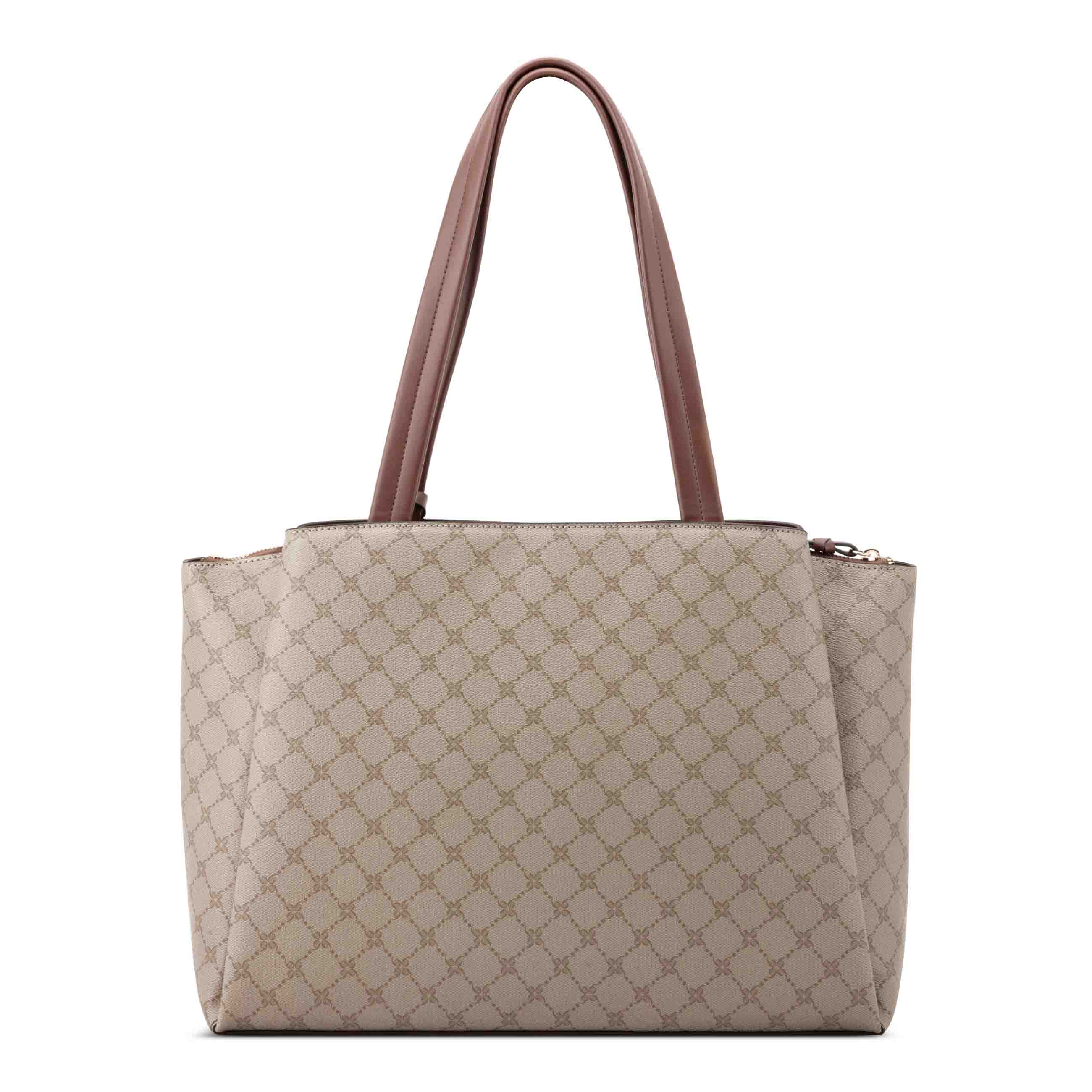 Luela Tech Laptop Tote - New Khaki Chestnut | Nine West