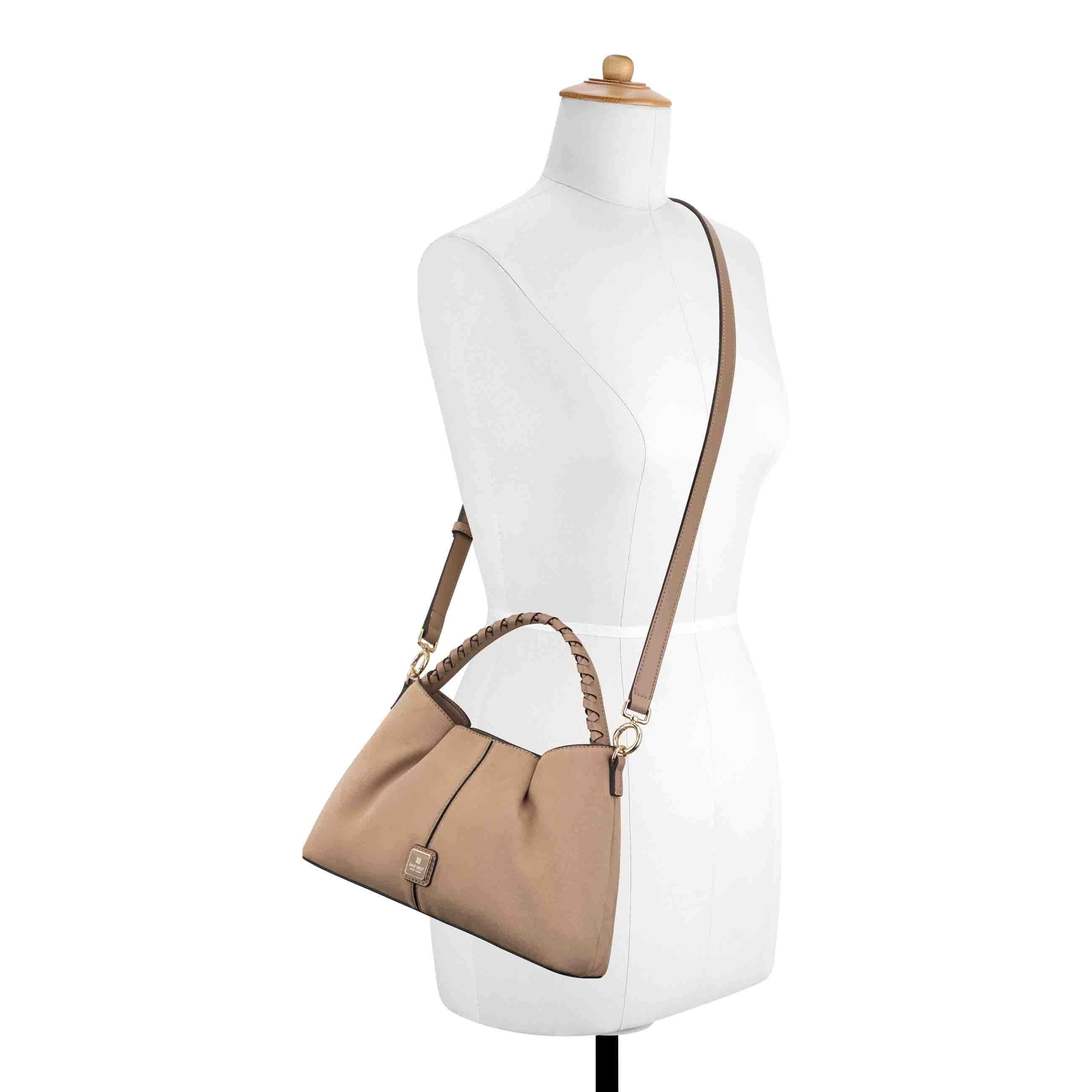 Gatlin Top Handle Crossbody - Dark Khaki | Nine West