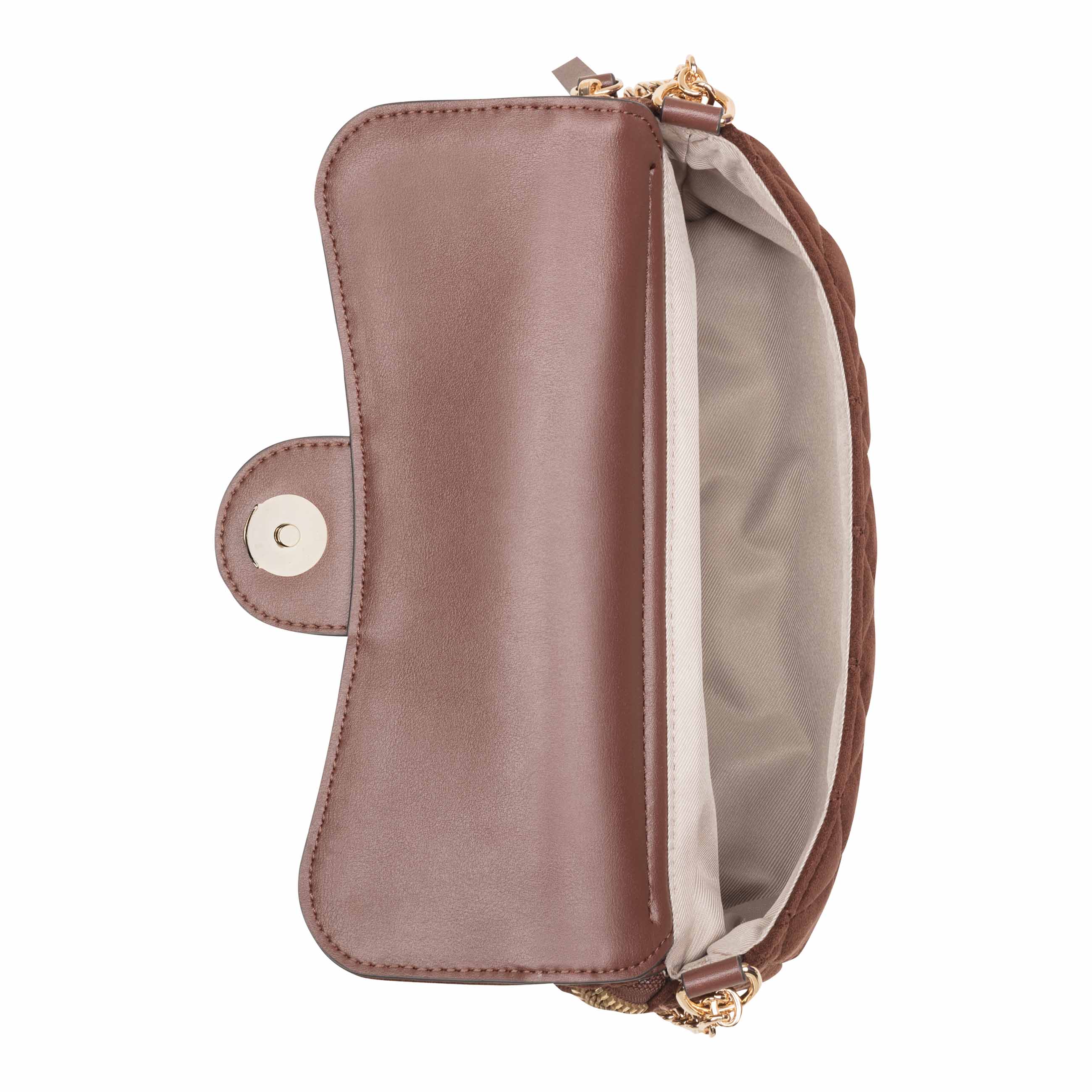 Emelina Mini Flap Crossbody - Mahogany | Nine West