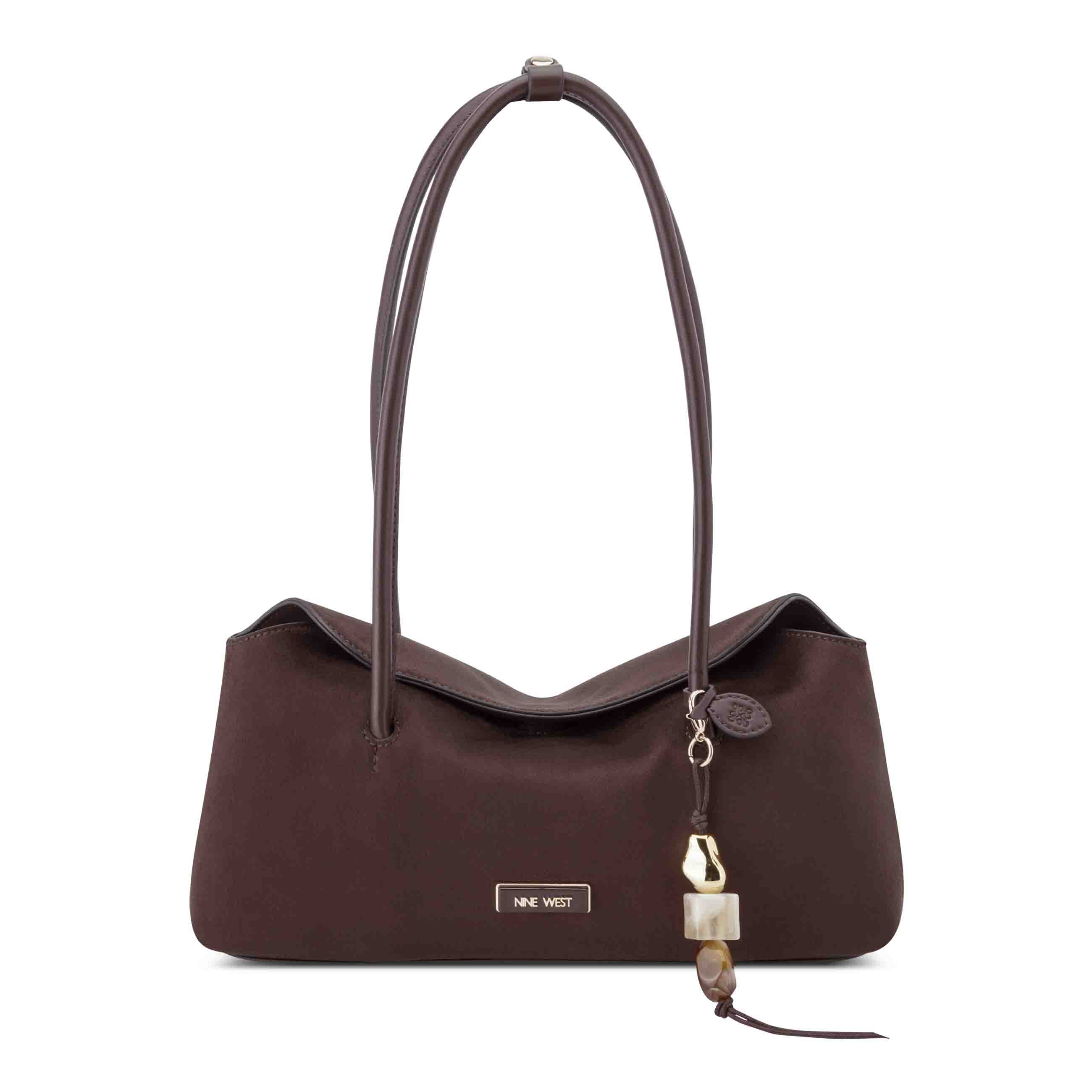 Samera Shoulder Satchel - Raisin | Nine West