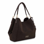 Deacon Large Triple Compartment Shoulder Bag