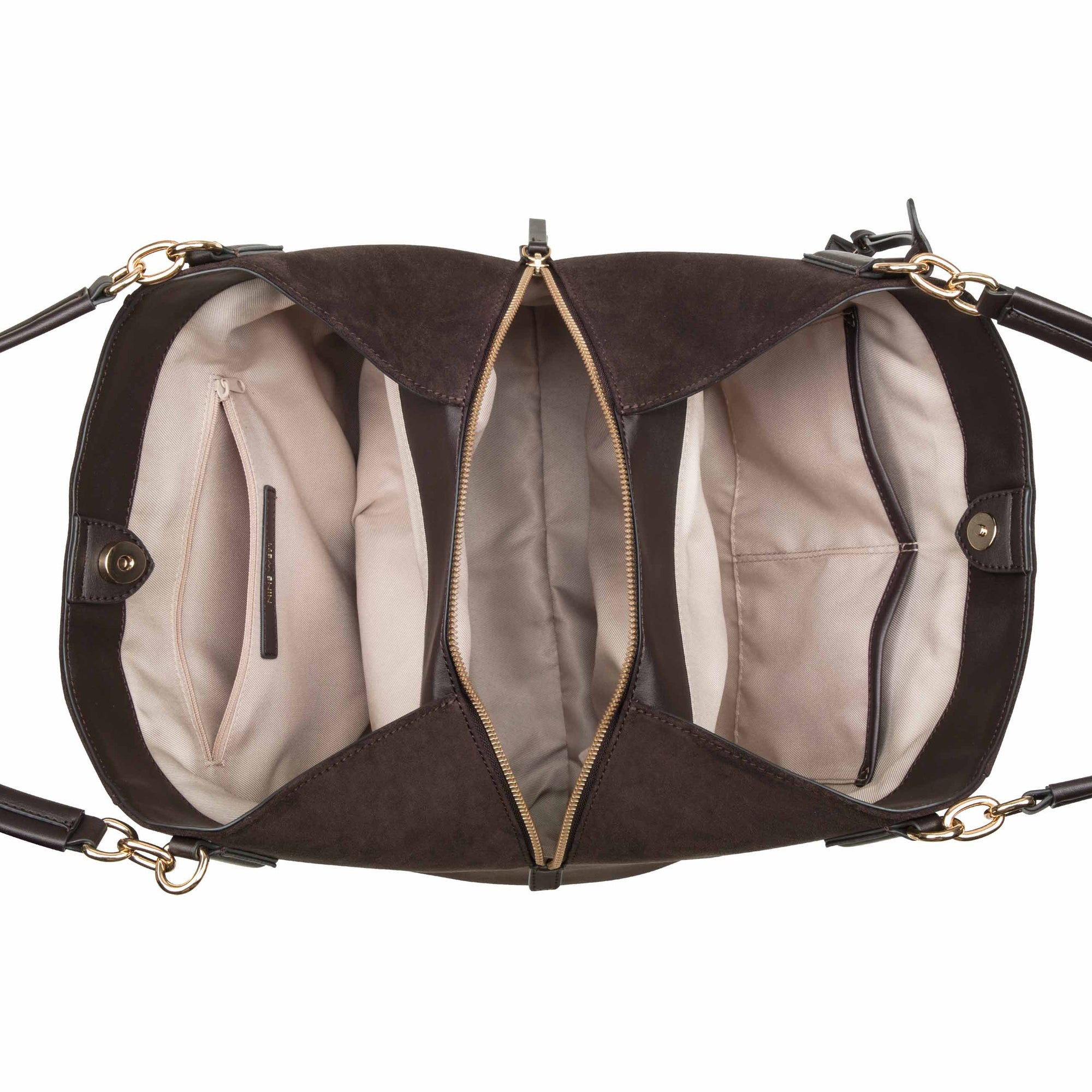 Deacon Large Triple Compartment Shoulder Bag