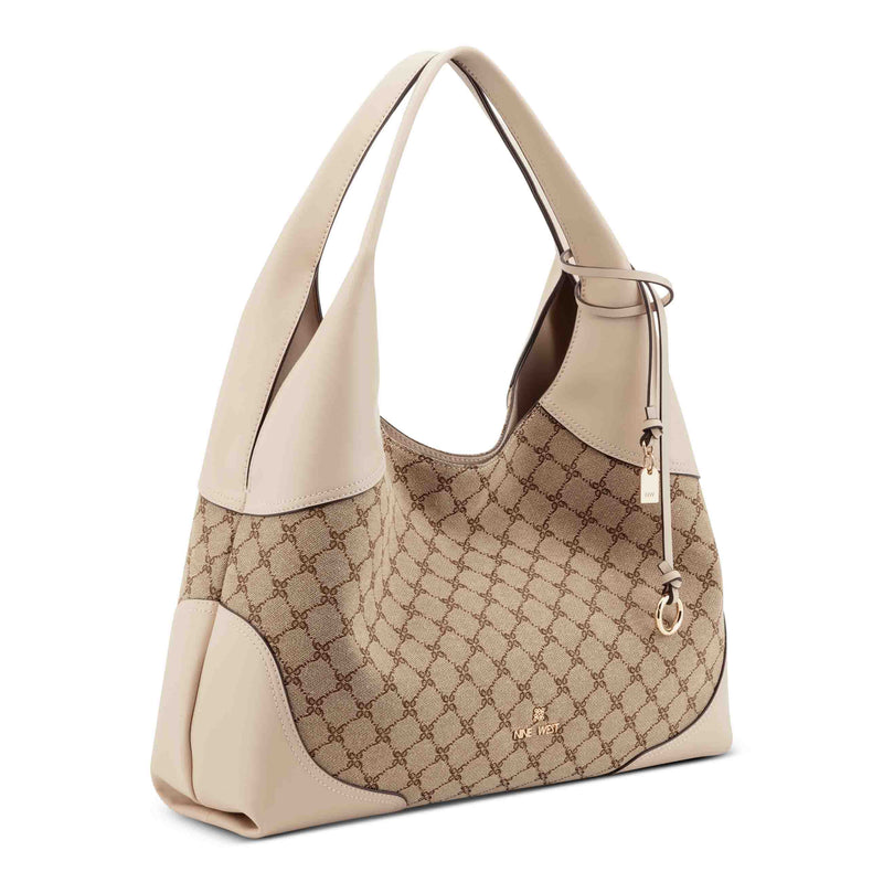 Allie Triple Compartment Shoulder Bag