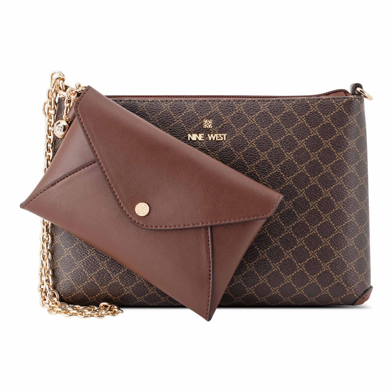 Marissa Convertible Shoulder Wristlet Bag Duo with Card Case Gift Set
