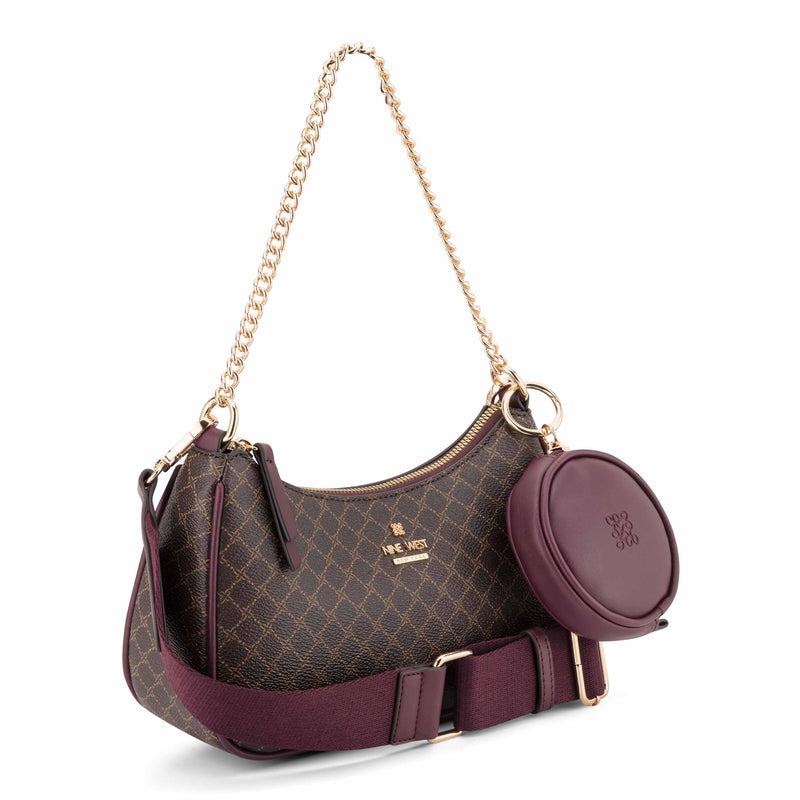 Luela Convertible Shoulder Crossbody Bag Duo with Pouch Gift Set