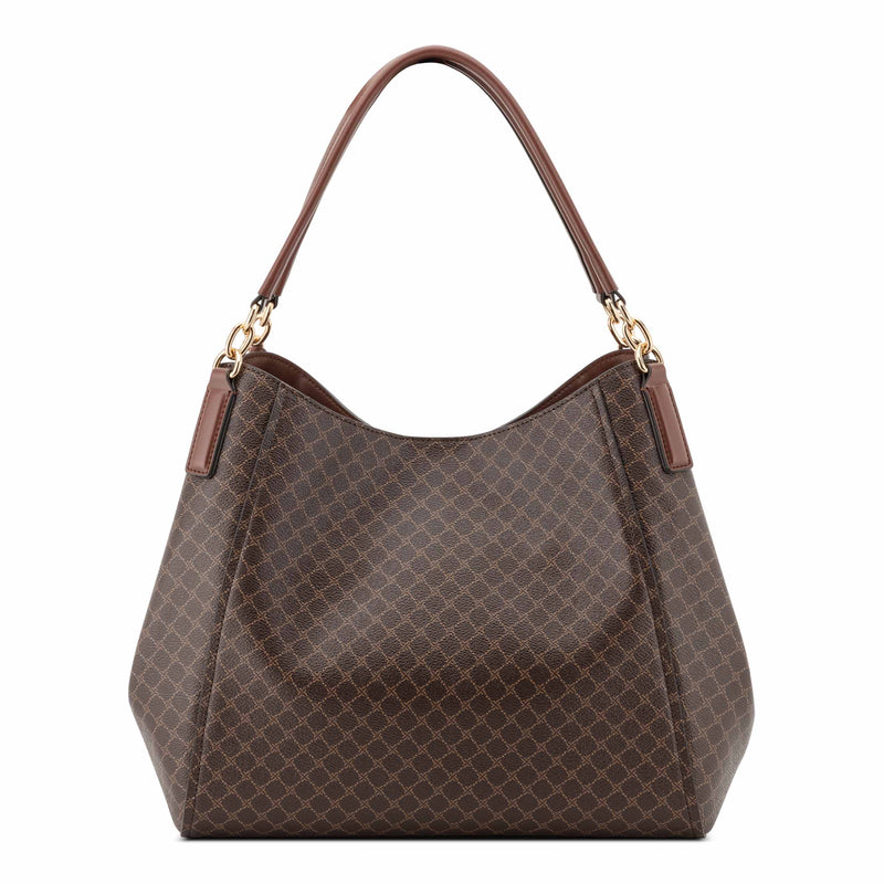 Deacon Large Triple Compartment Shoulder Bag