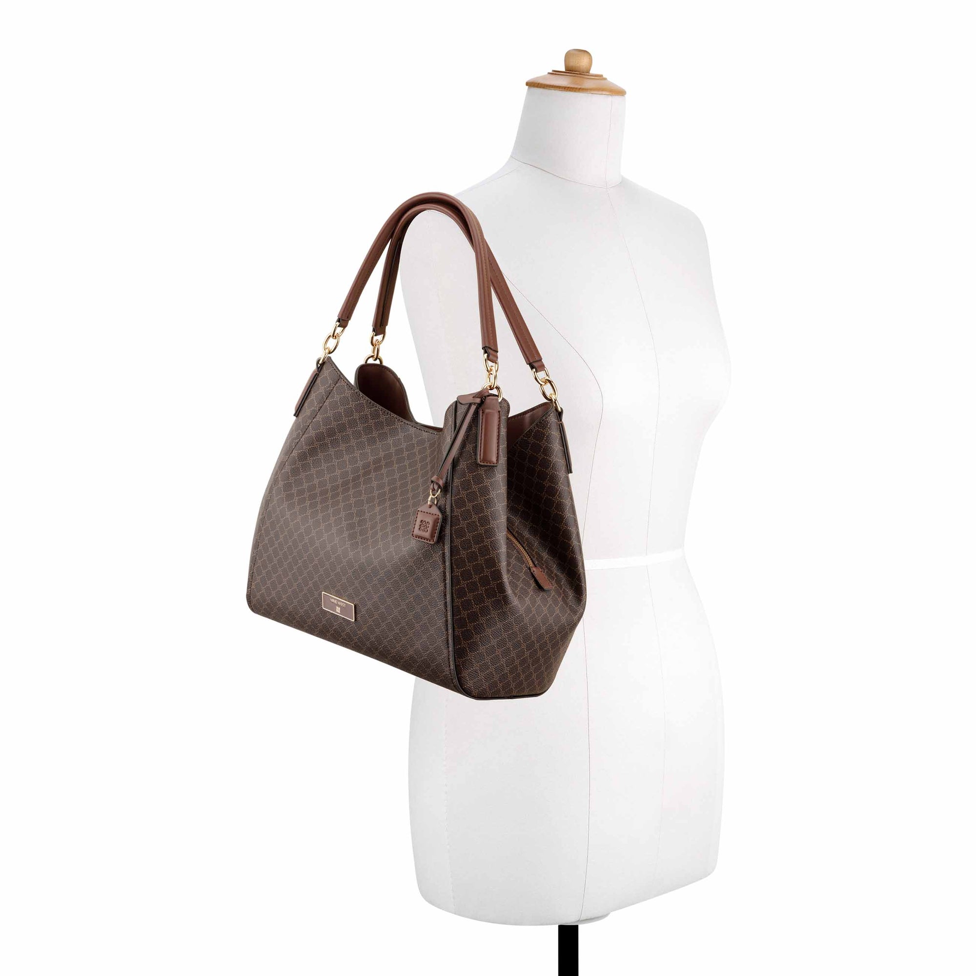 Deacon Large Triple Compartment Shoulder Bag