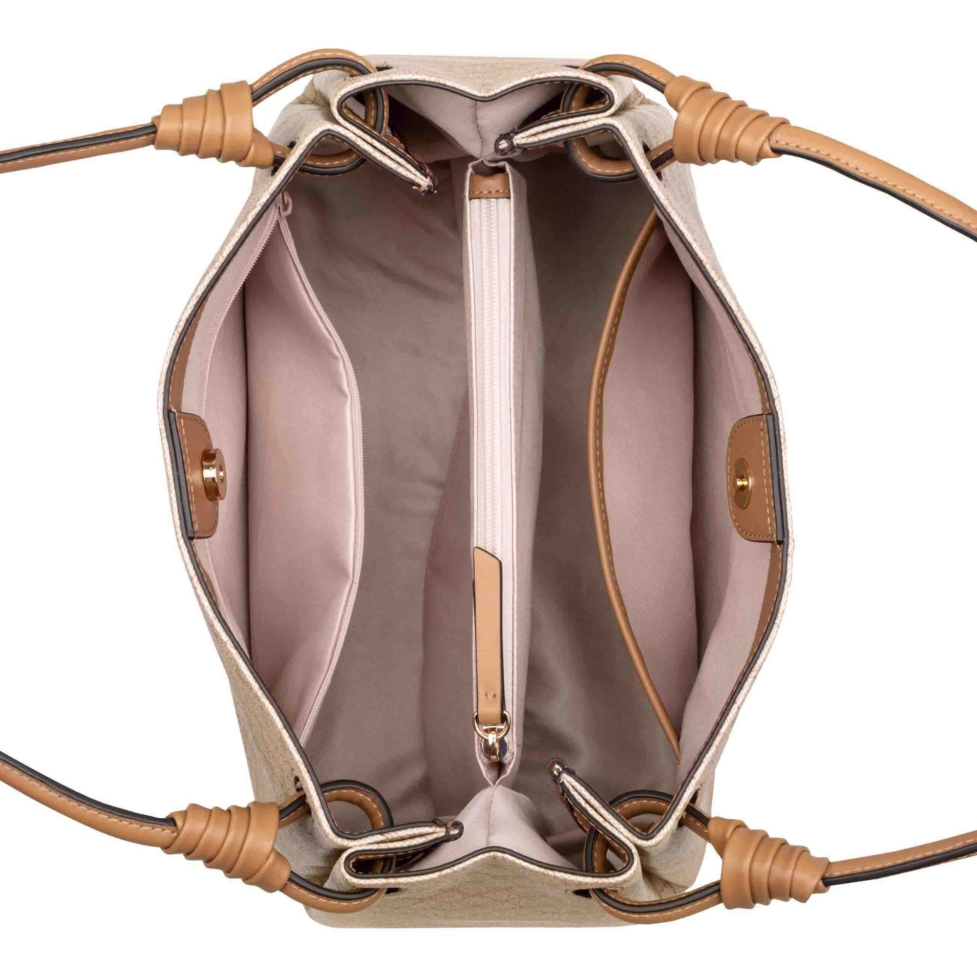 Dorsey Triple Compartment Shoulder Bag