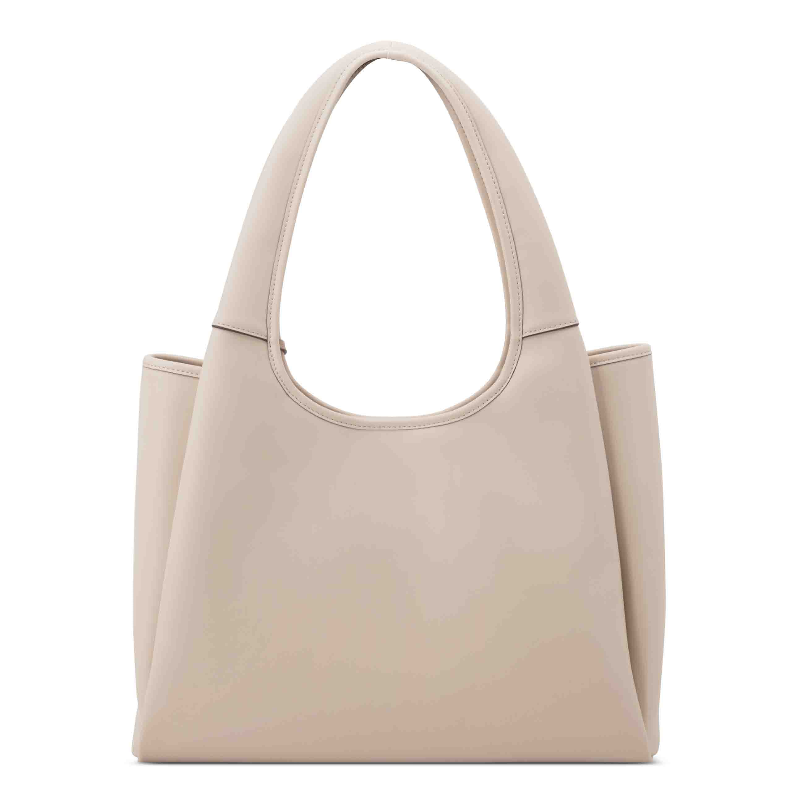 Priya Triple Compartment Shoulder Bag - Beige | Nine West