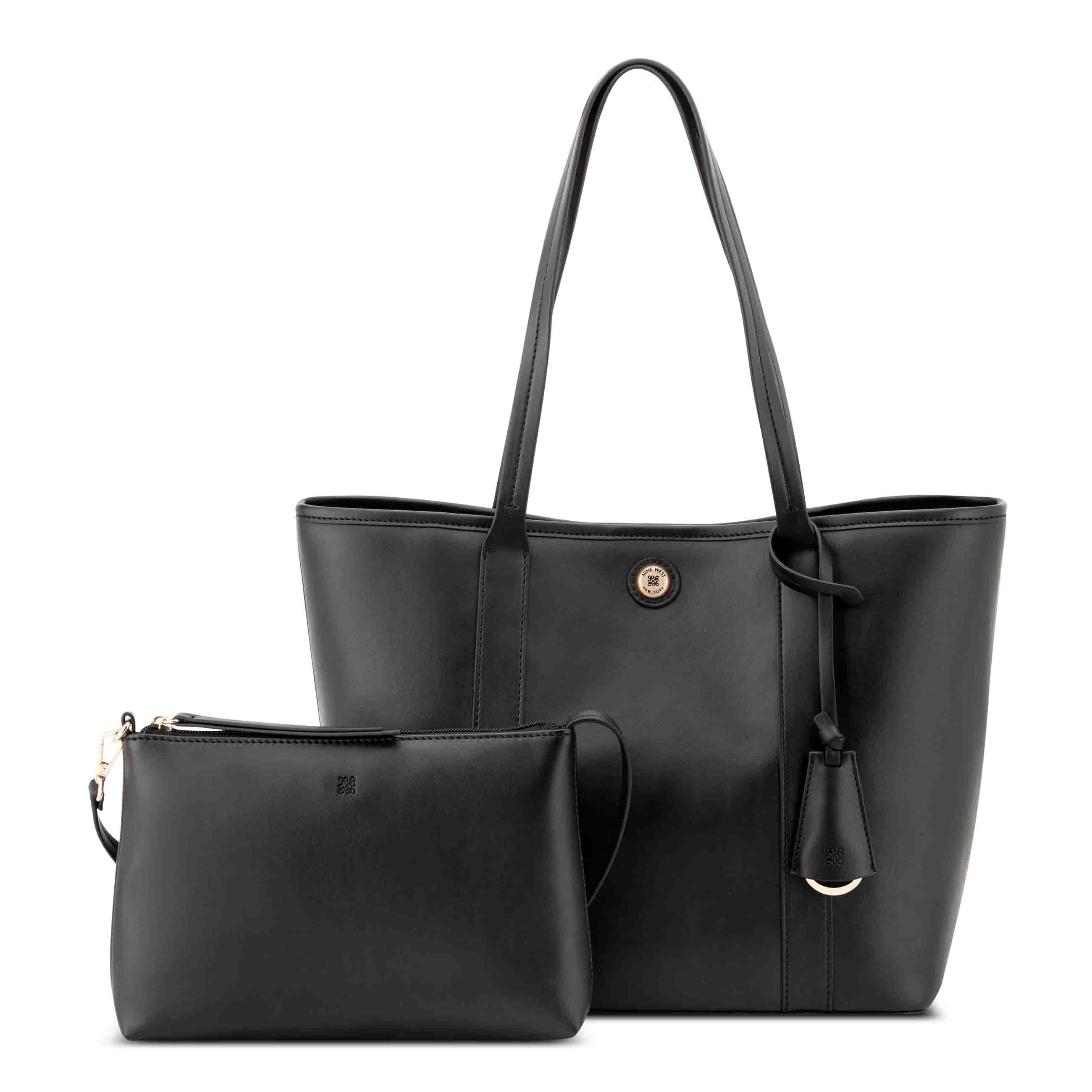 Trista 2 In 1 Tote - Black | Nine West