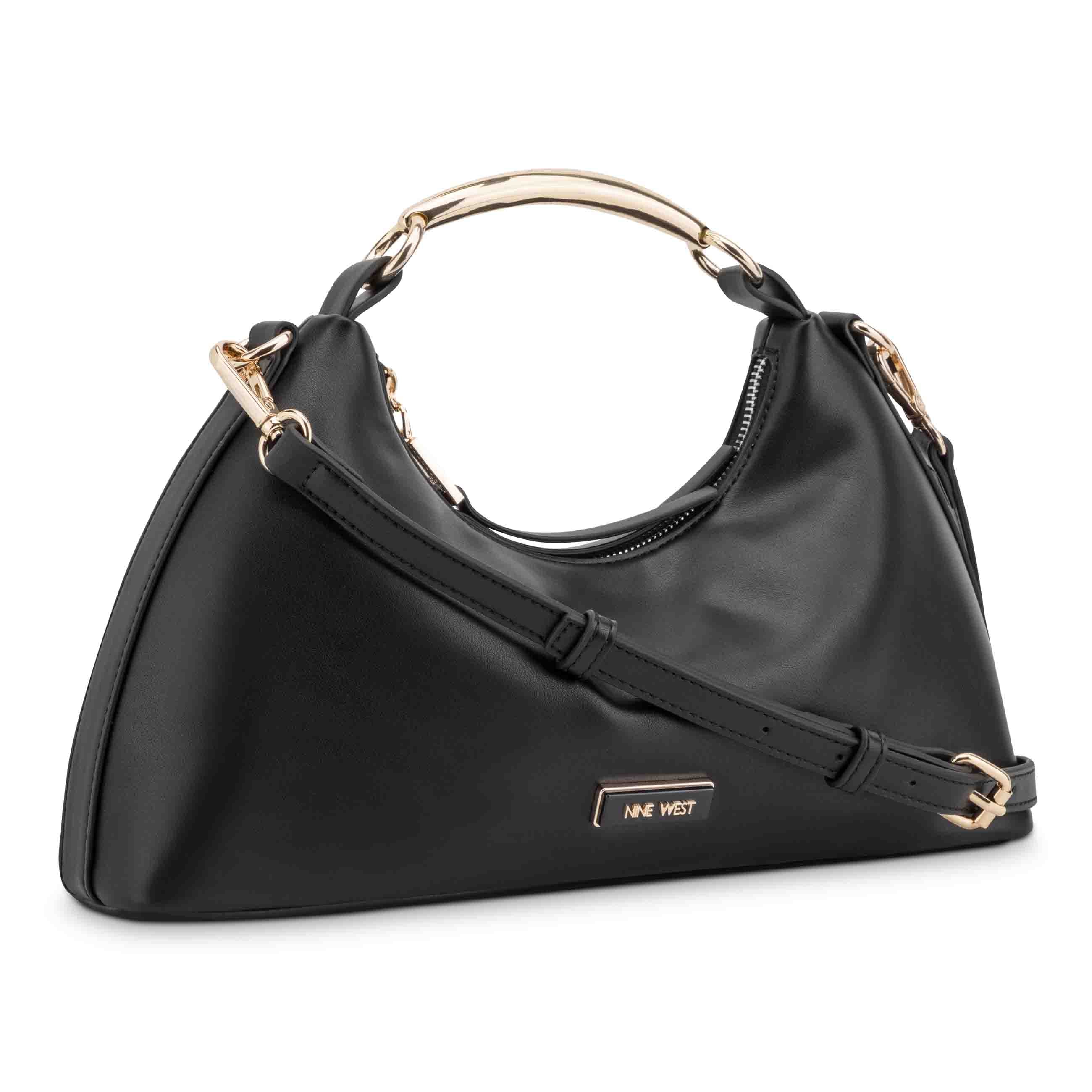 Viviana Top Handle Crossbody - Black | Nine West