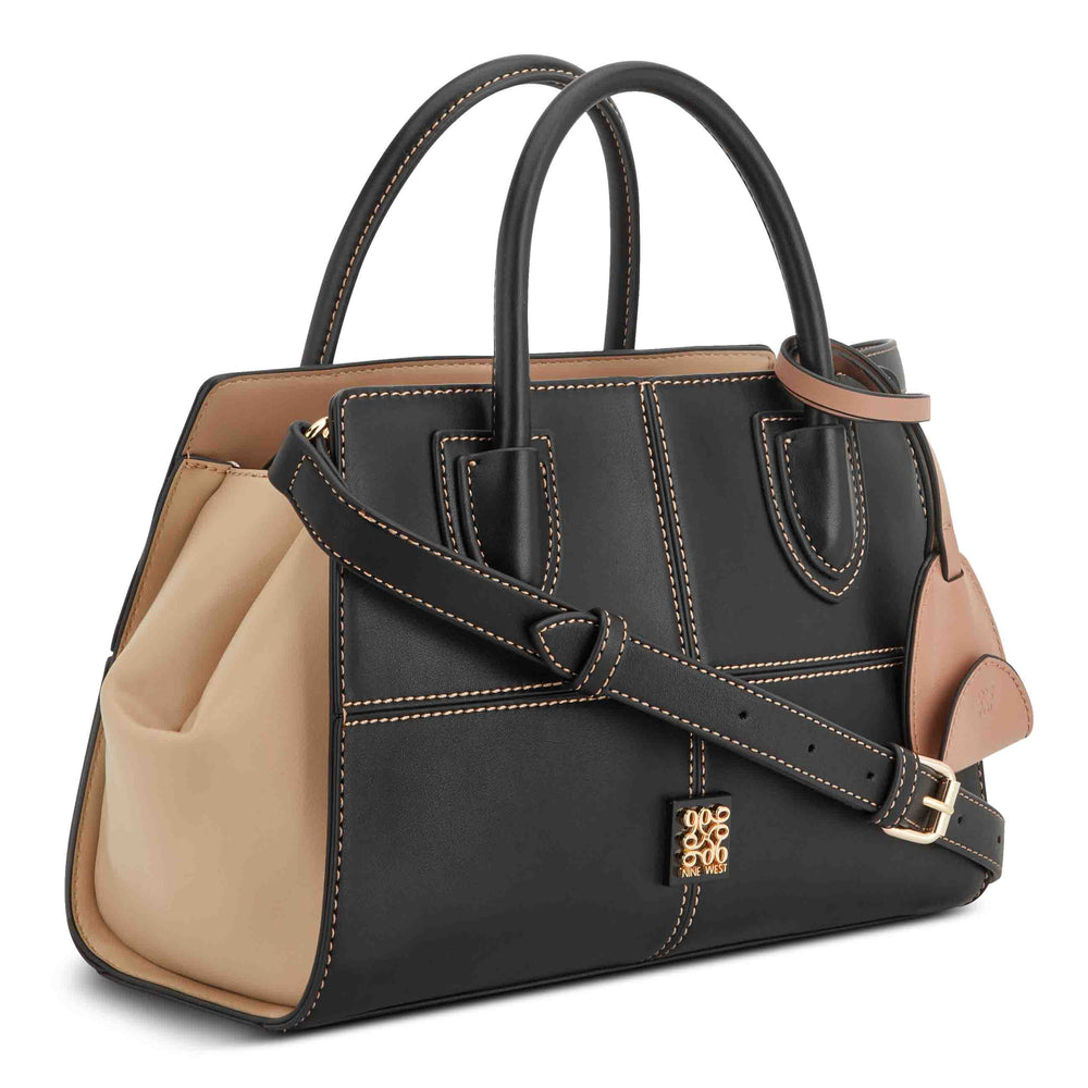 Paxtin Satchel - Black Multi | Nine West