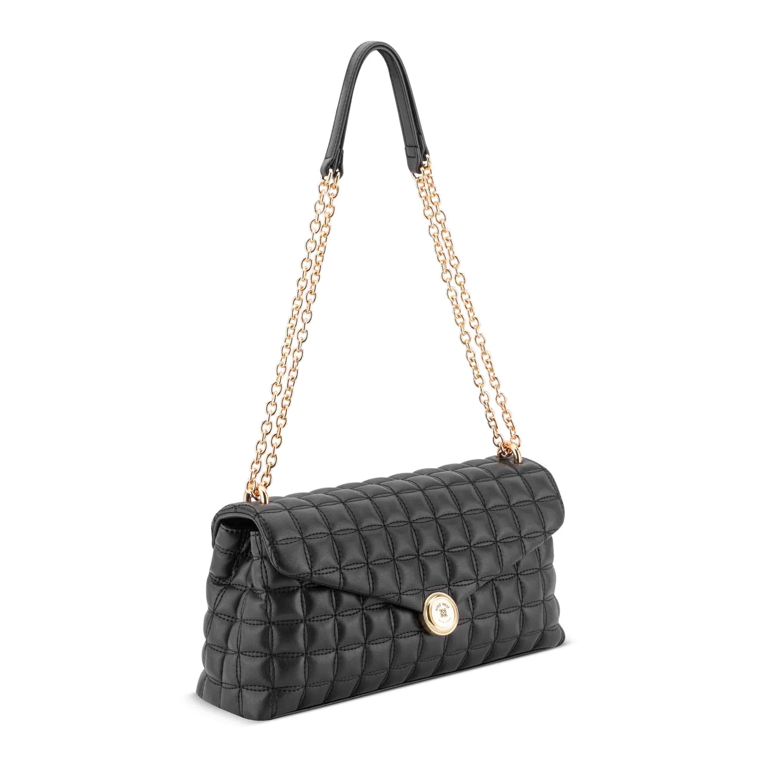 Wrenly Convertible Crossbody Flap - Black | Nine West