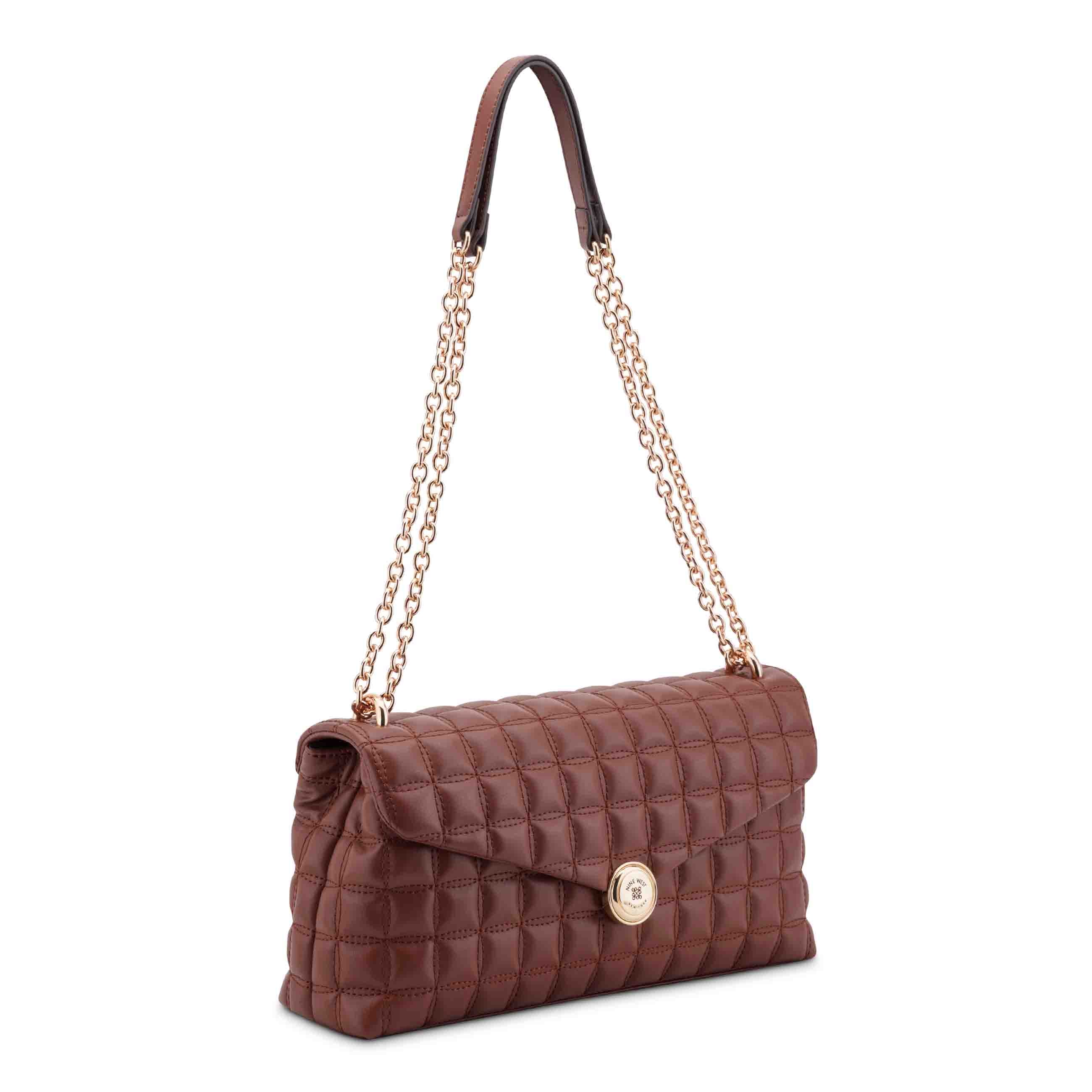 Wrenly Convertible Crossbody Flap - Chestnut | Nine West