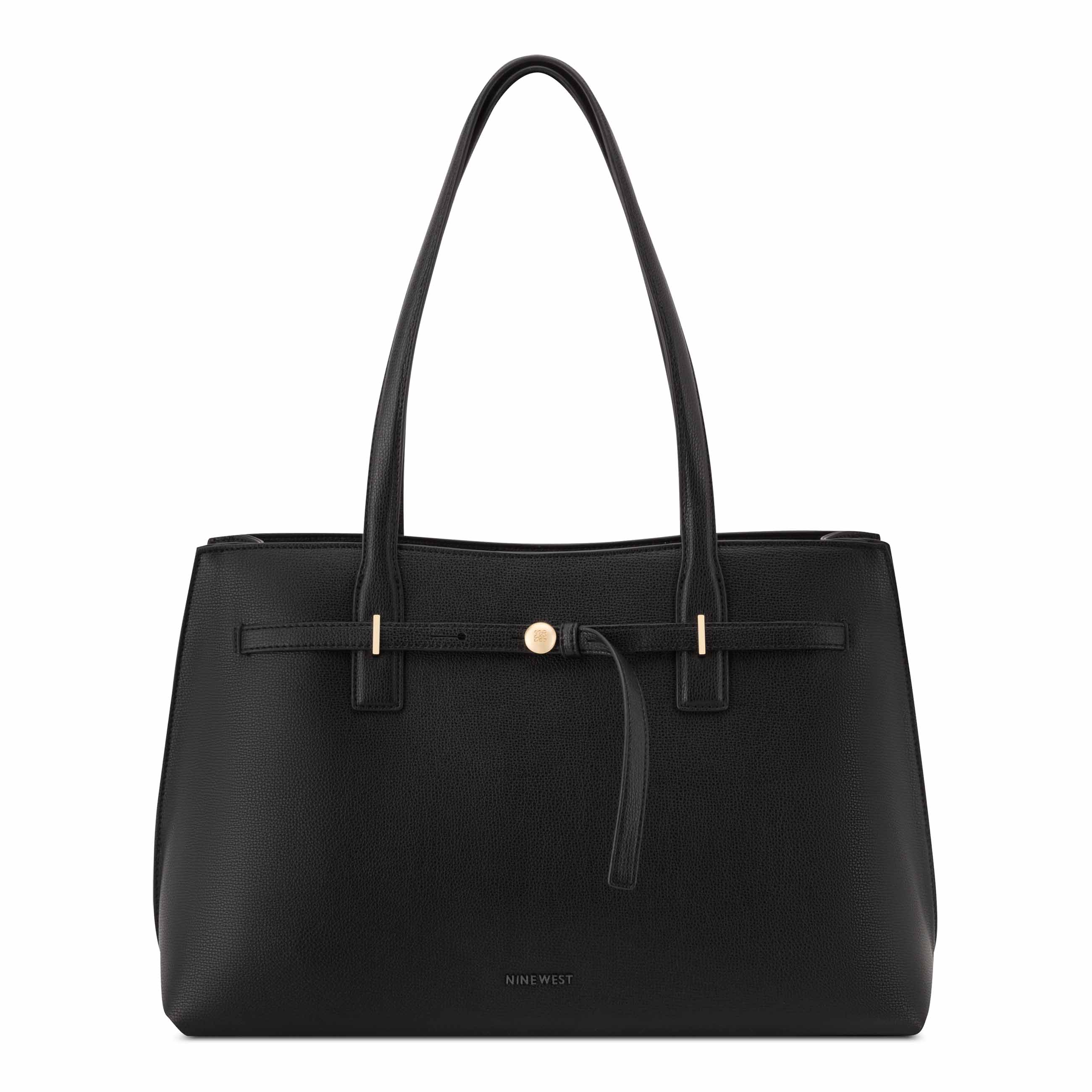 Tayci Laptop Tote - Black | Nine West