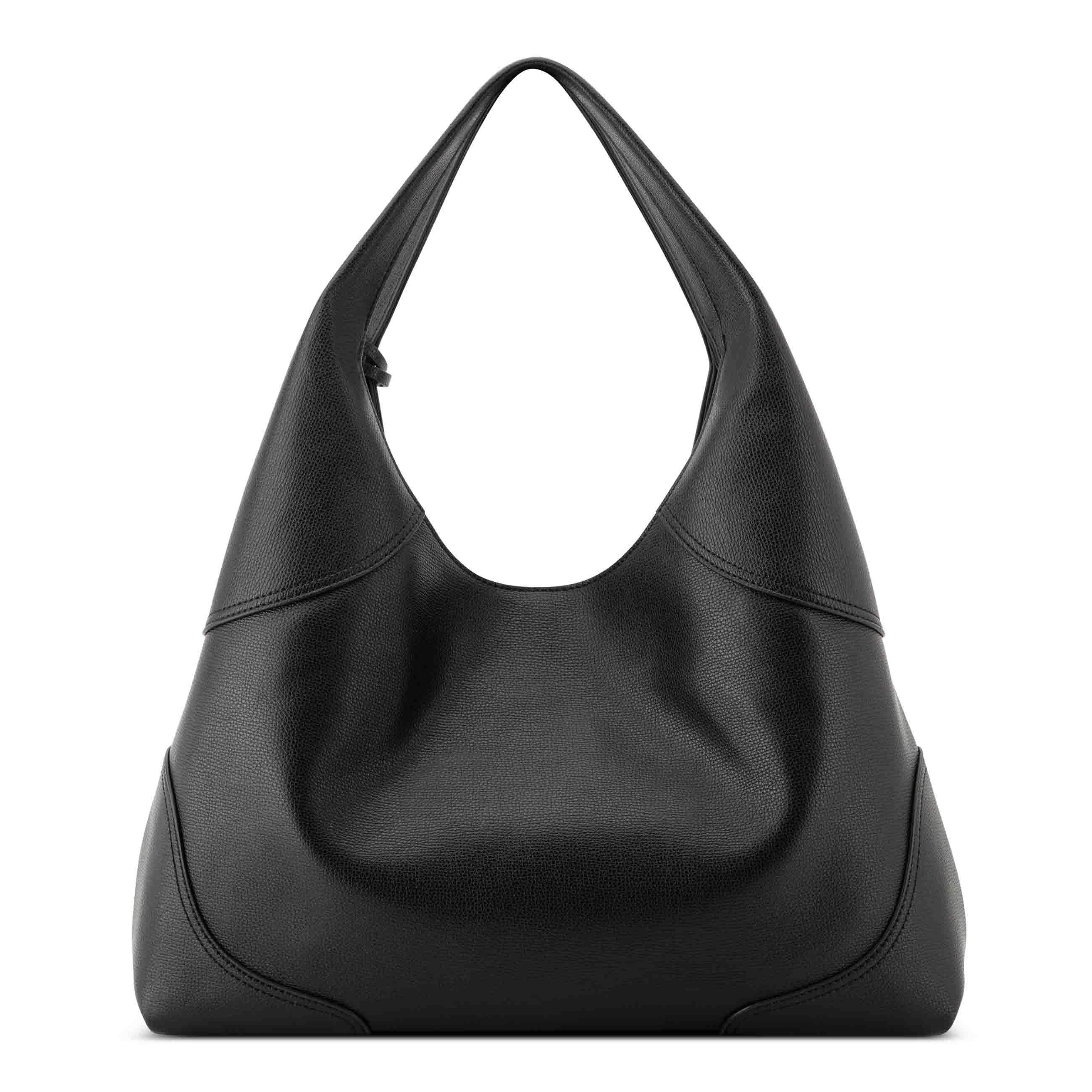 Allie Triple Compartment Shoulder Bag - Black | Nine West