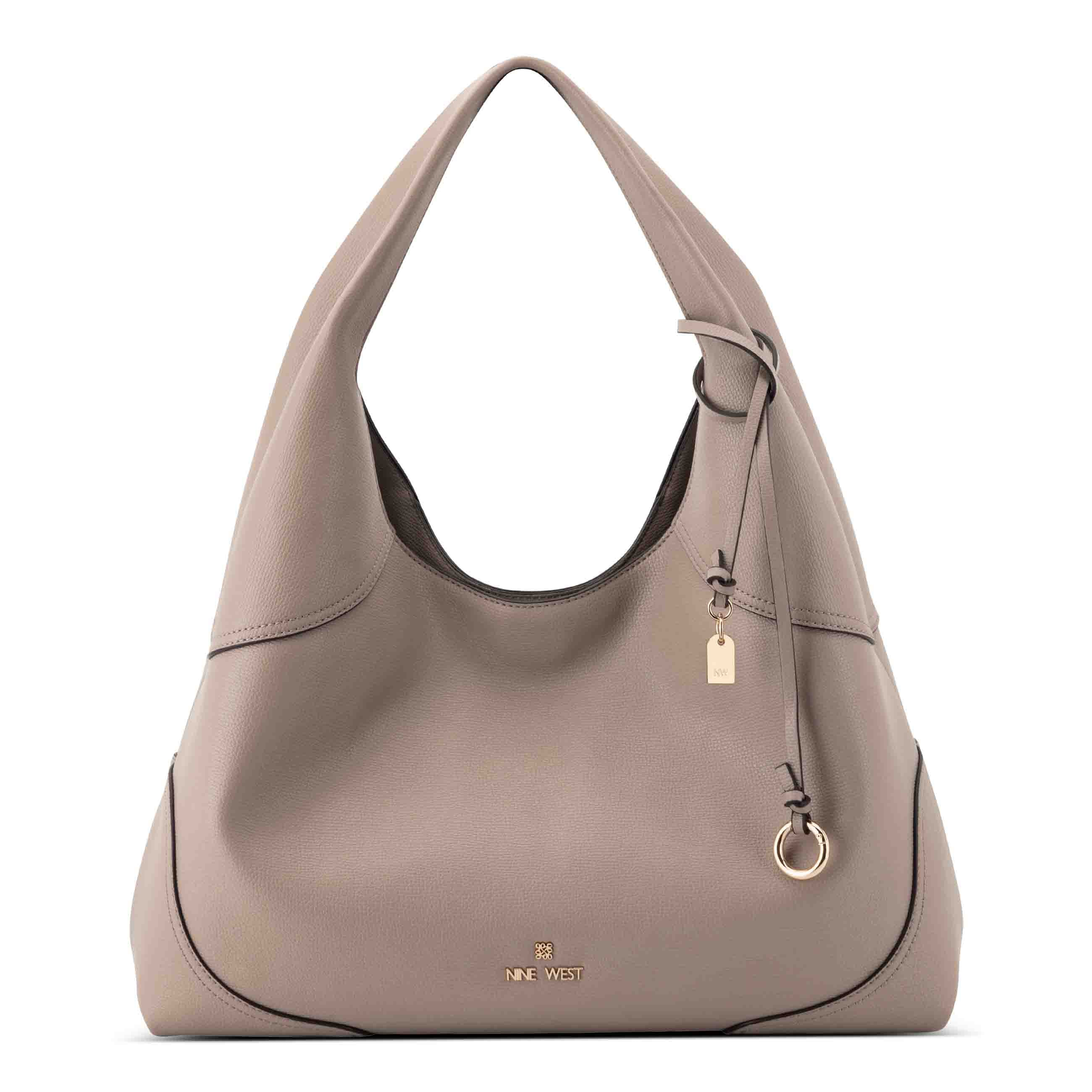 Allie Triple Compartment Shoulder Bag - Pumice | Nine West