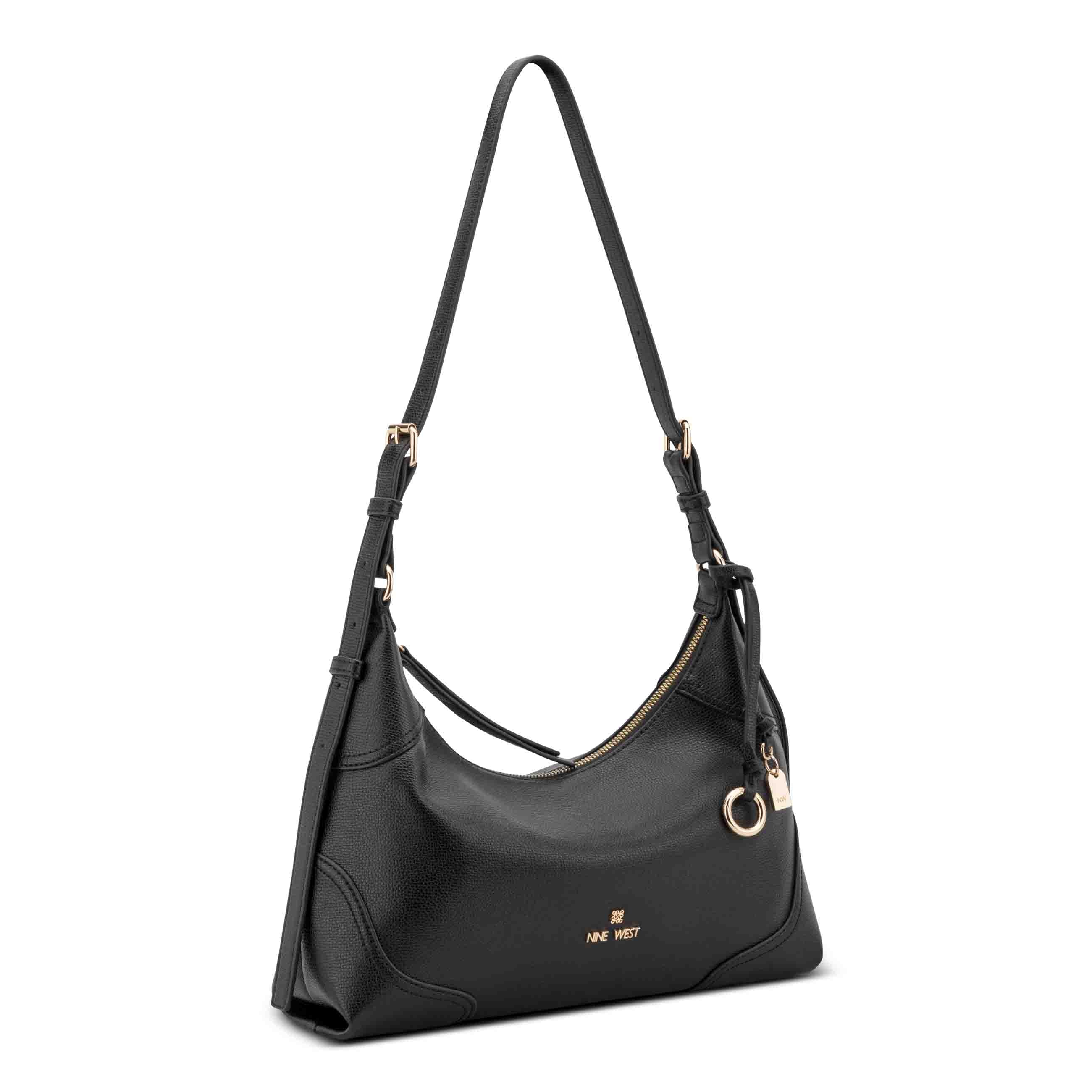 Allie Convertible Shoulder Bag - Black | Nine West