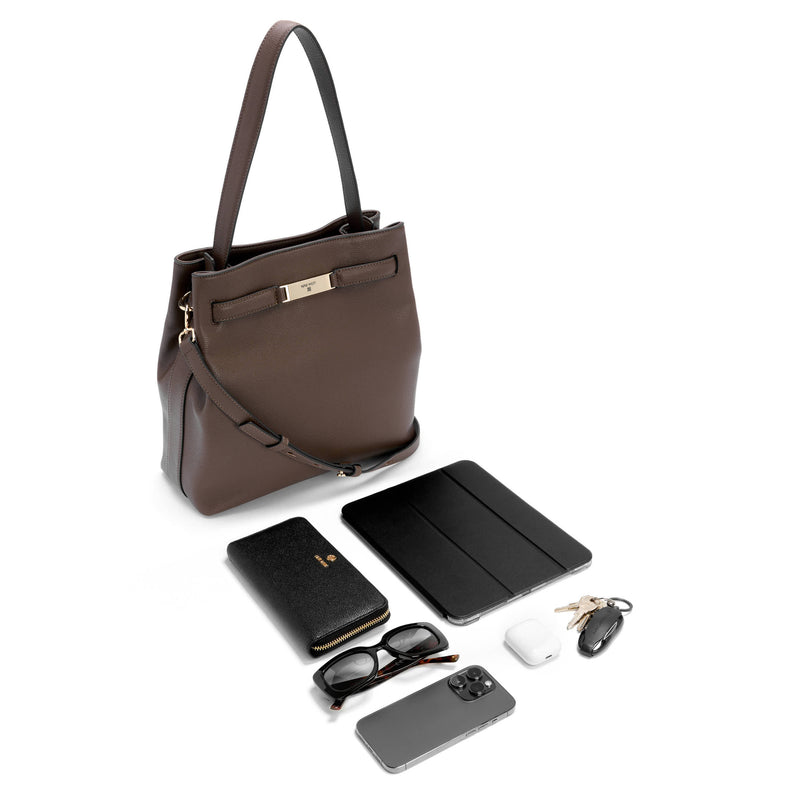 Harlee Crossbody Bucket Hobo