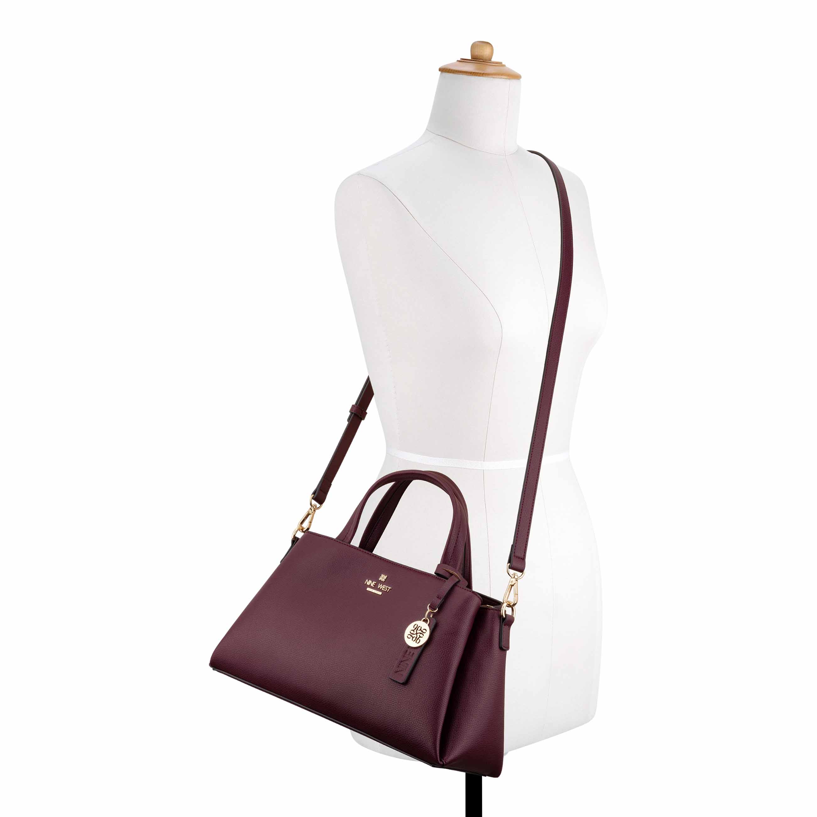 Luela Satchel - Boysenberry | Nine West