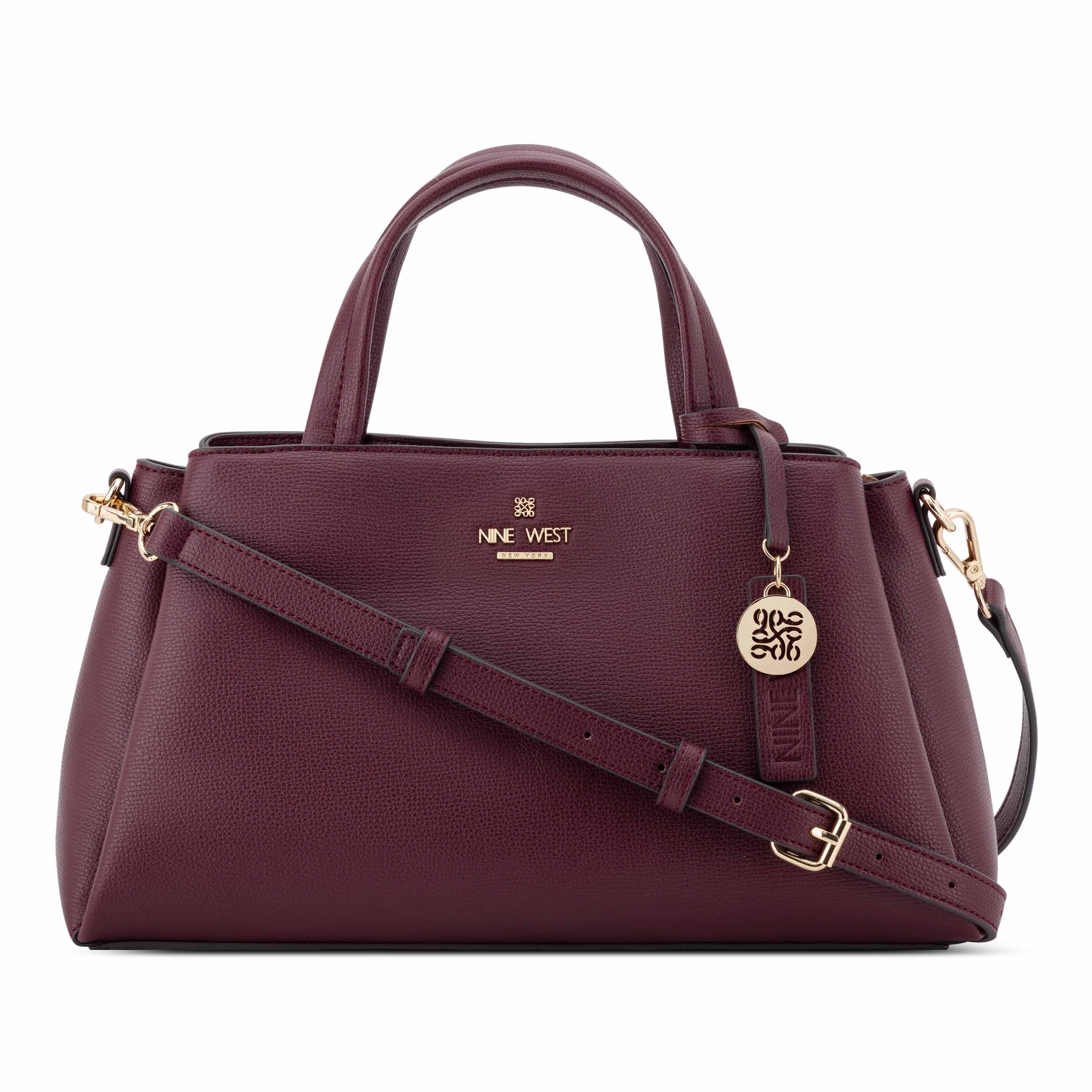 バッグ NL Baily NL24-1-09 Luela Satchel - Boysenberry | Nine West