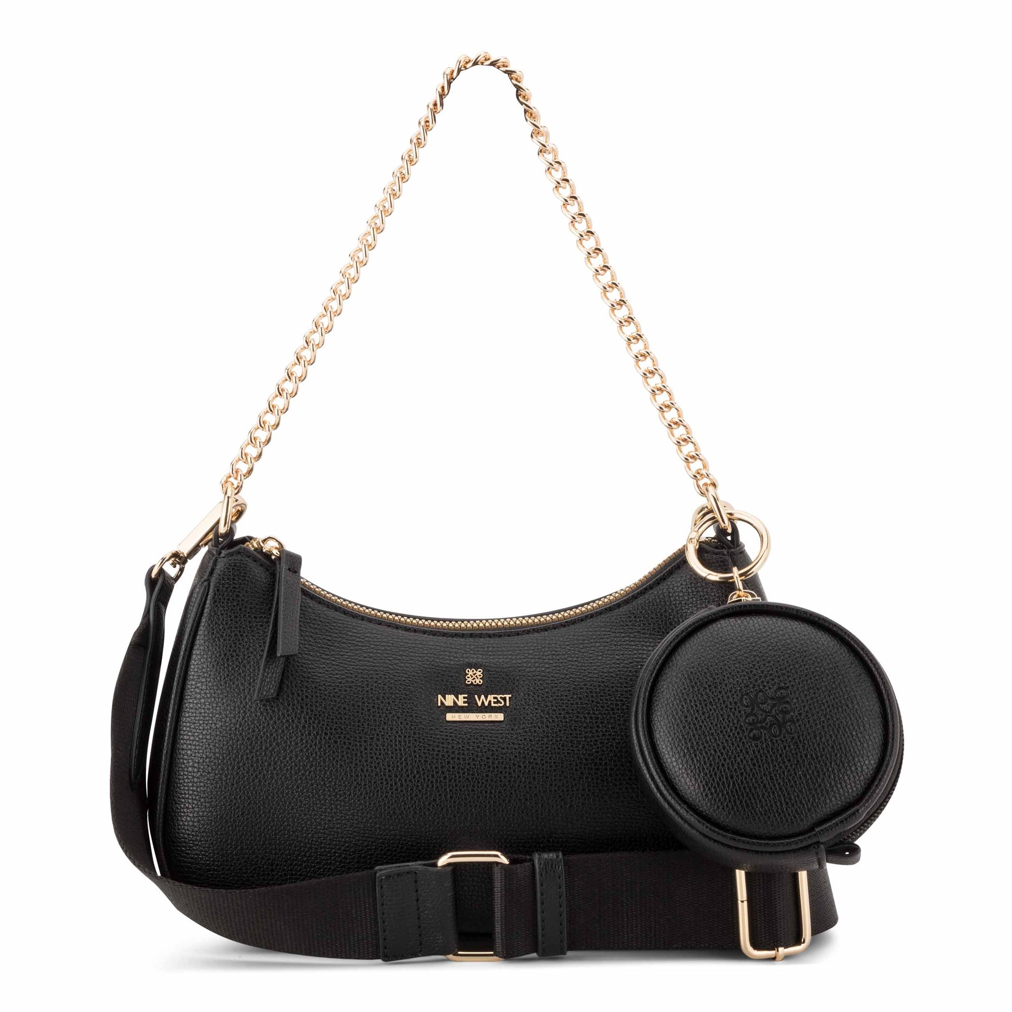 Luela Convertible Shoulder Crossbody Bag Duo with Pouch Gift Set