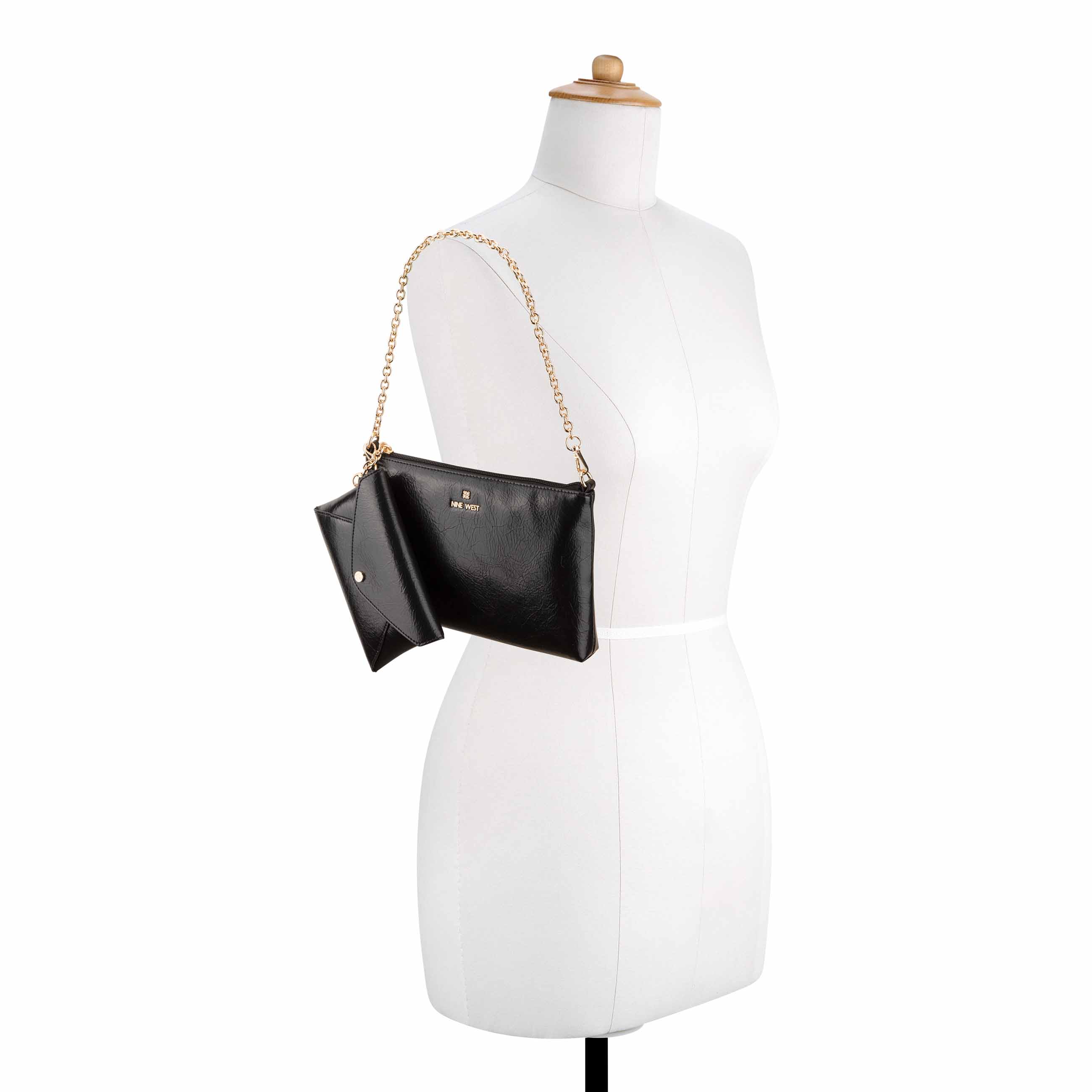 Marissa Convertible Shoulder Wristlet Bag Duo with Card Case Gift